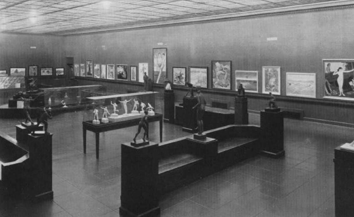 Exposition d'œuvres d'art en compétition aux Jeux olympiques de Los Angeles de 1932 Exposition d'œuvres d'art en compétition aux Jeux olympiques de Los Angeles de 1932