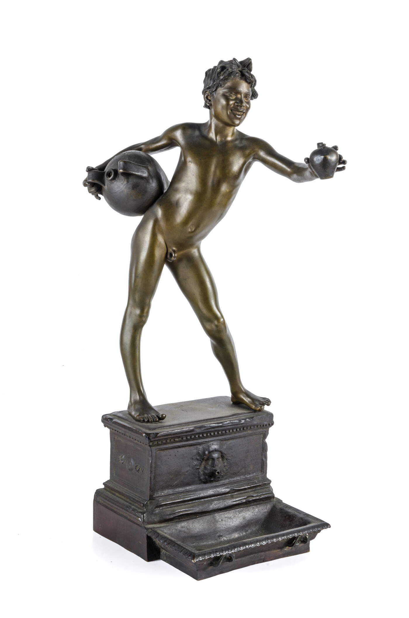 L'un des Aquaiolo de Vincenzo Gemito, en compétition aux Jeux olympiques de Paris en 1924. L'un des Aquaiolo de Vincenzo Gemito, en compétition aux Jeux olympiques de Paris en 1924.