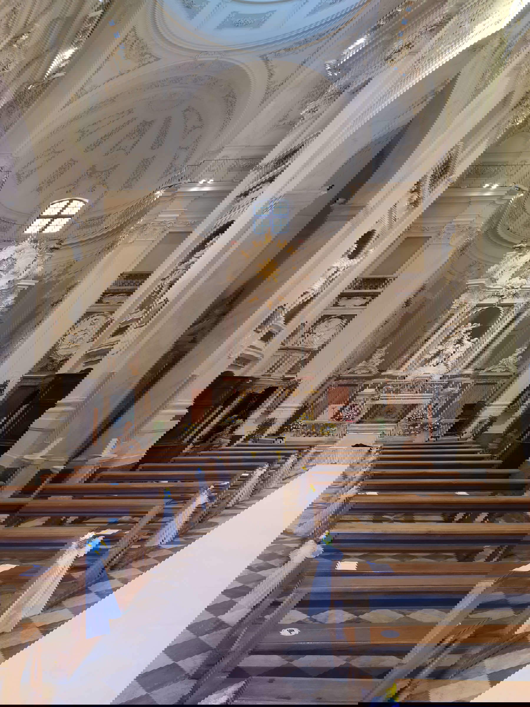 Interior of the church of St. Ferdinand the King Interior of the church of St. Ferdinand the King