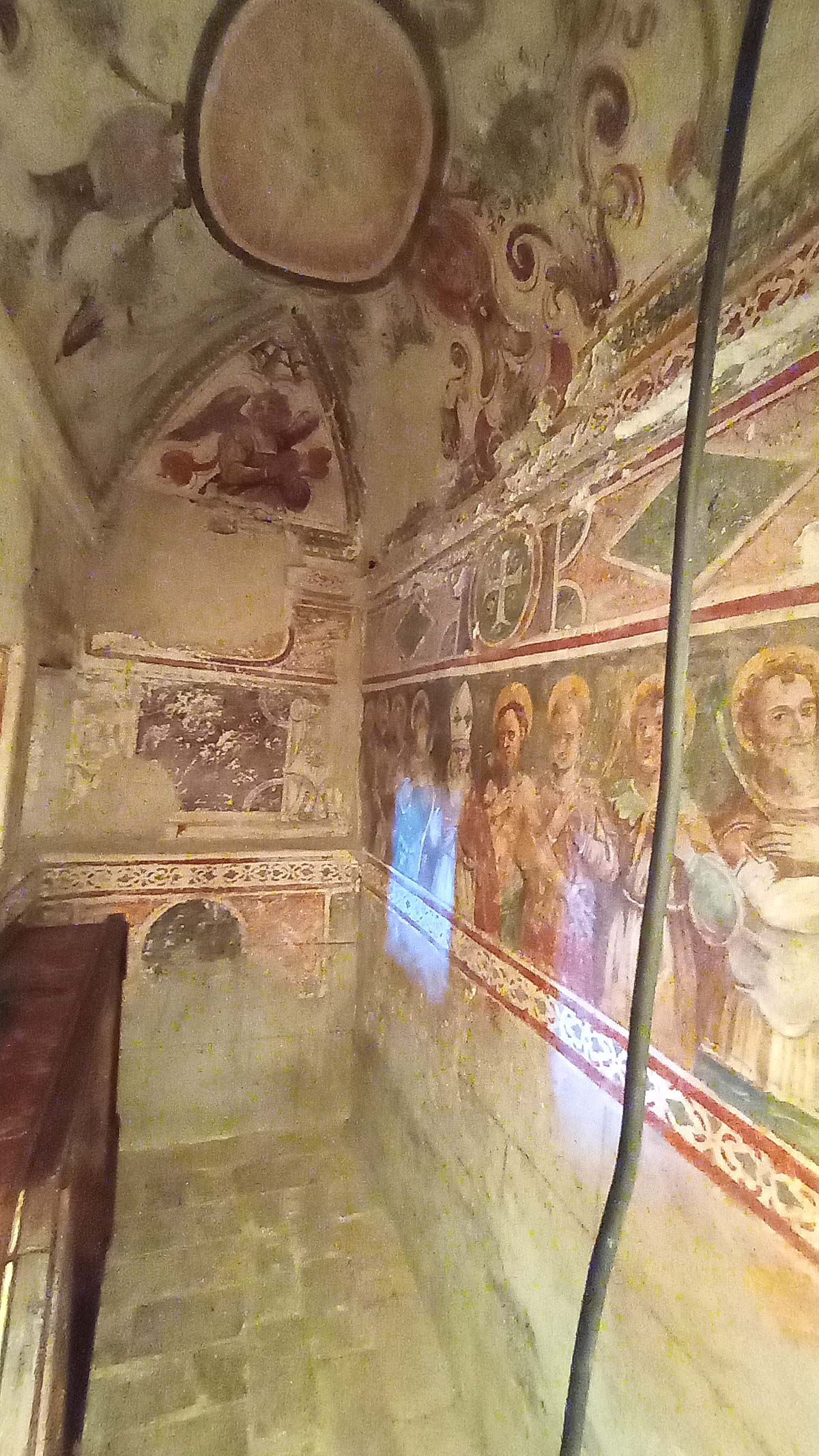 Der mit Fresken bemalte Tempel Der mit Fresken bemalte Tempel