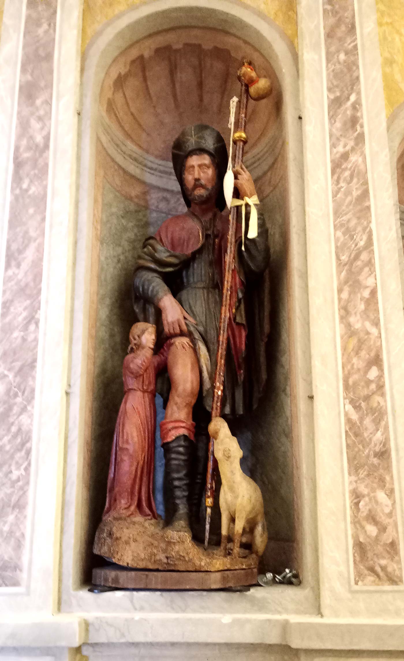 Der Heilige Rochus von Domenico Gar Der Heilige Rochus von Domenico Gar