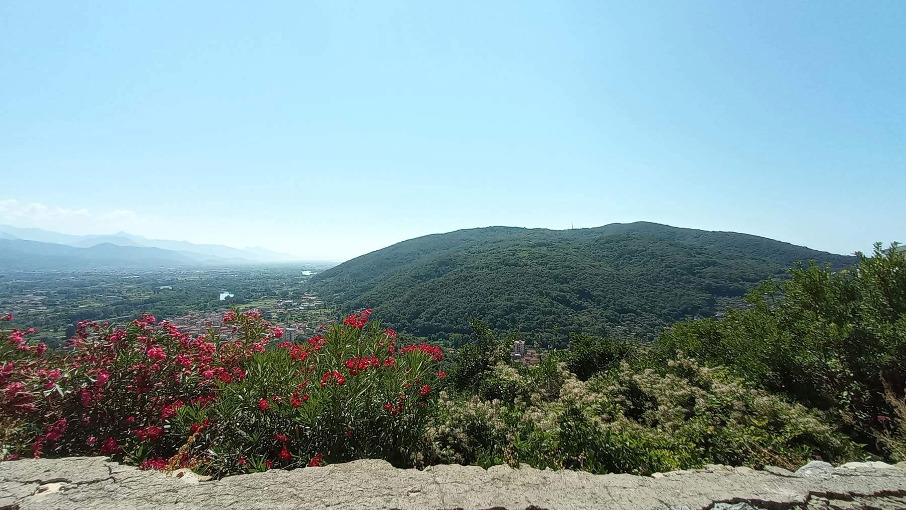 Panorama des Vorgebirges von Caprione Panorama des Vorgebirges von Caprione