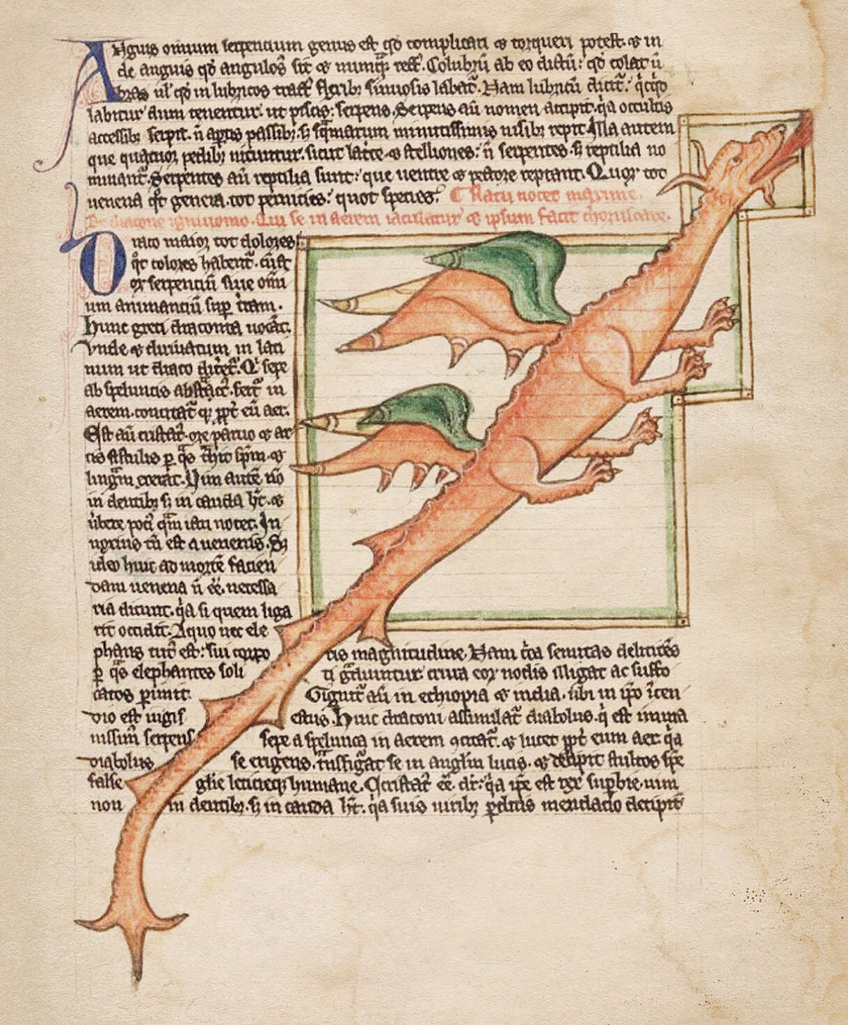 Il drago del manoscritto Harley MS 3244 Il drago del manoscritto Harley MS 3244