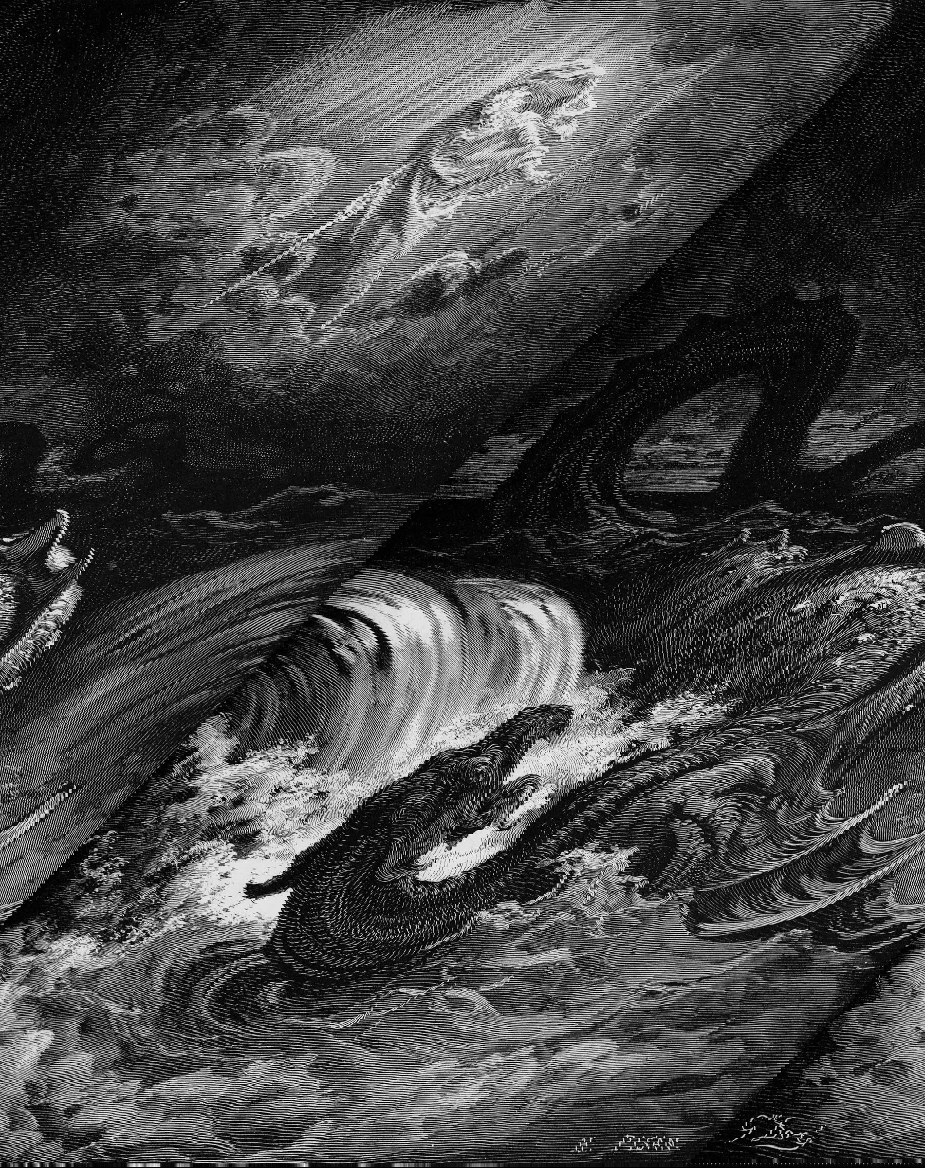 Gustave Doré, Destruction du Léviathan (1865) Gustave Doré, Destruction du Léviathan (1865)