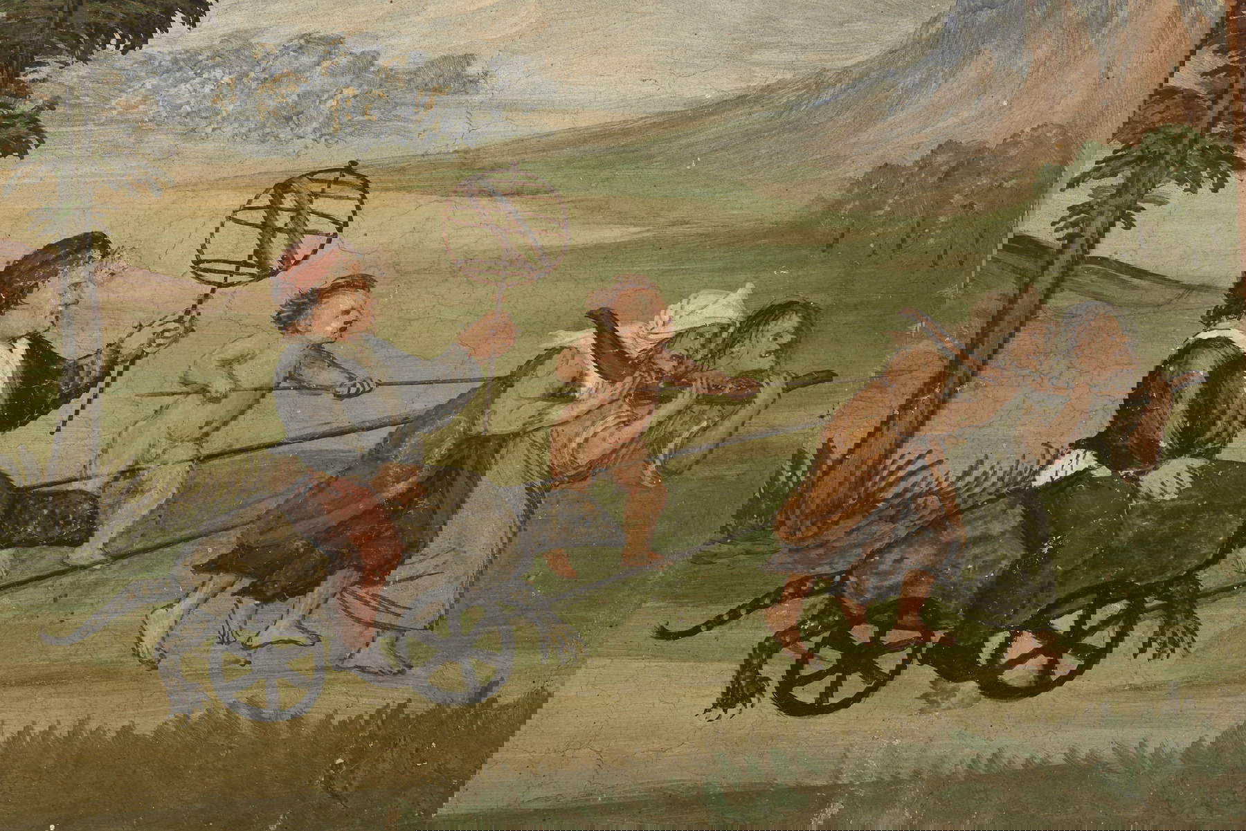 2. Allegoria del carro-tartaruga all'interno del salone d'onore del Palazzo Besta di Teglio. Su concessione del Ministero della Cultura - Direzione Regionale Musei Nazionali Lombardia