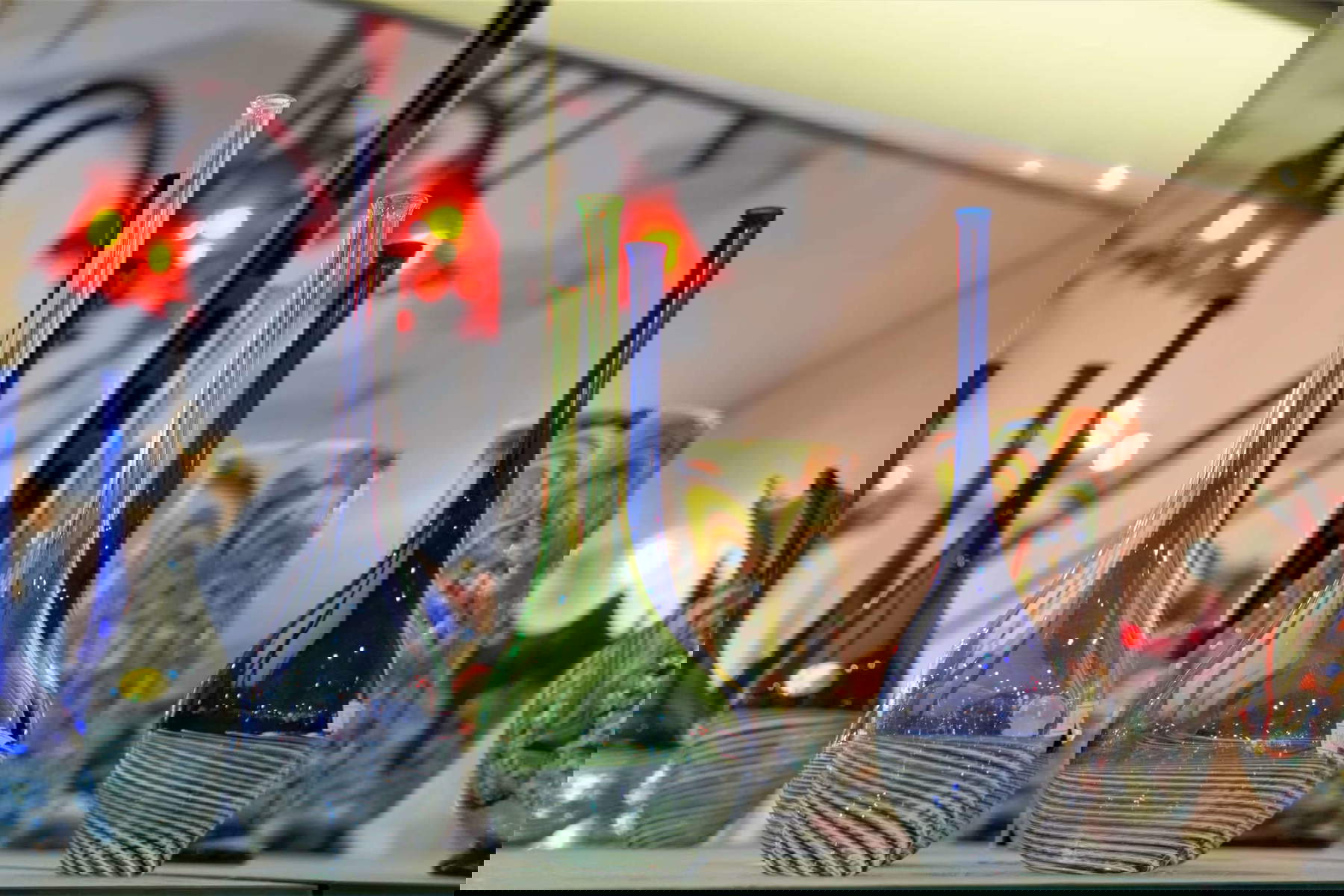 Murano glass objects. Photo: Dan Hadar Murano glass objects. Photo: Dan Hadar