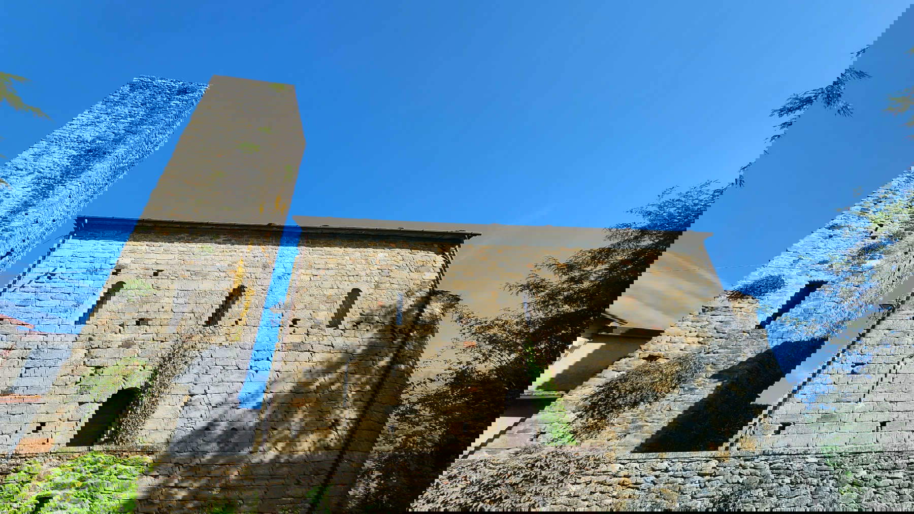 Die Kirche von San Giorgio in Filattiera