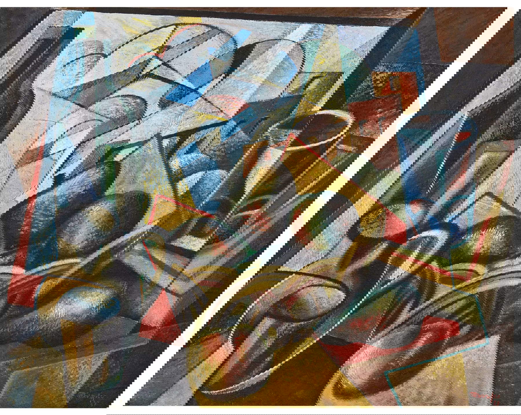 Antonio Marasco, Nature morte (1929 ; huile sur panneau, 47 x 58 cm) Antonio Marasco, Nature morte (1929 ; huile sur panneau, 47 x 58 cm)