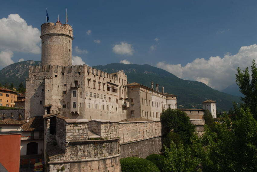 Schloss Buonconsiglio. Foto: Stadtverwaltung von Trient Schloss Buonconsiglio. Foto: Stadtverwaltung von Trient