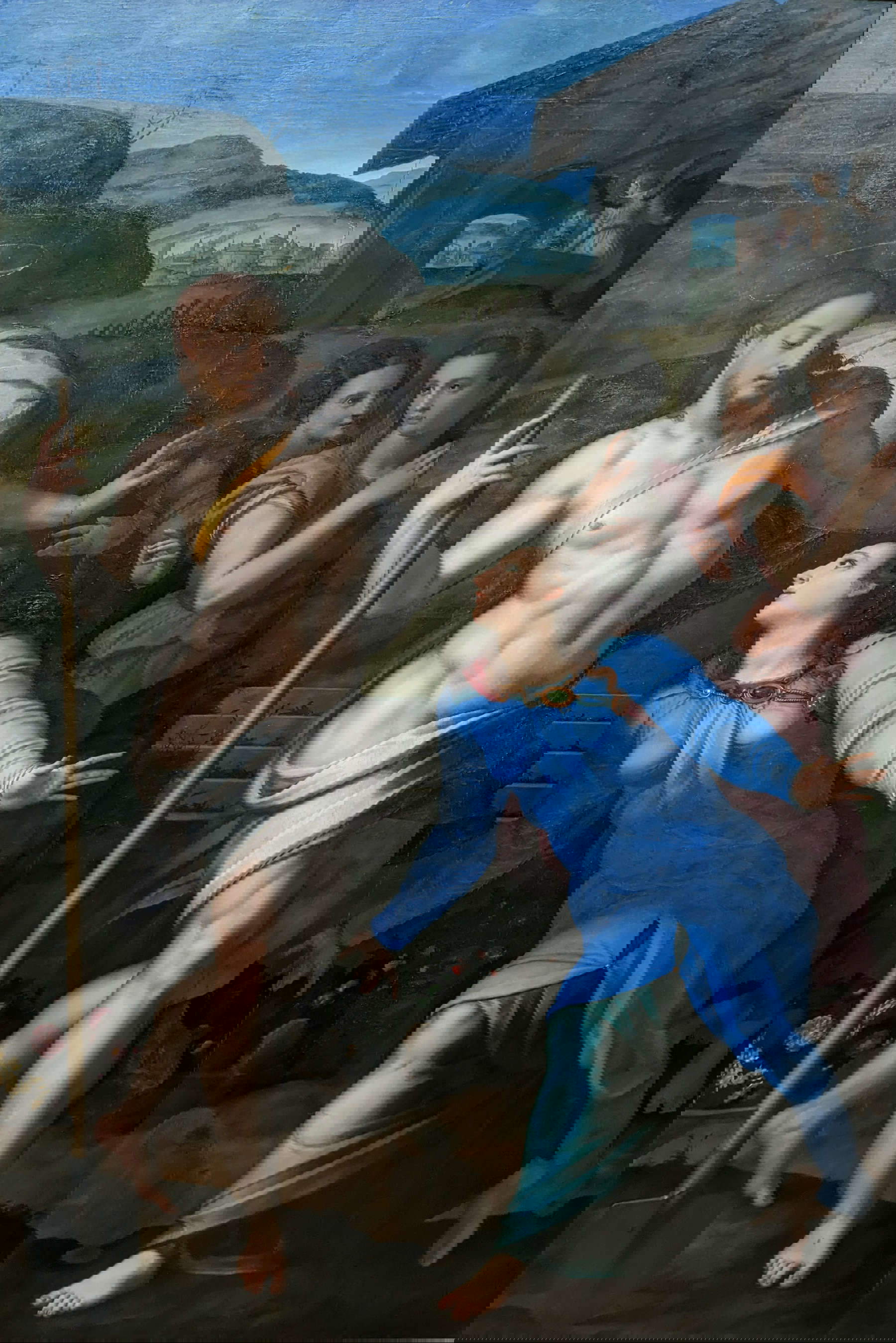 Bronzino, Noli me tangere (1561 ; huile sur panneau, 289 x 194 cm ; Paris, Louvre). Lieu de conservation : Florence, église Santo Spirito