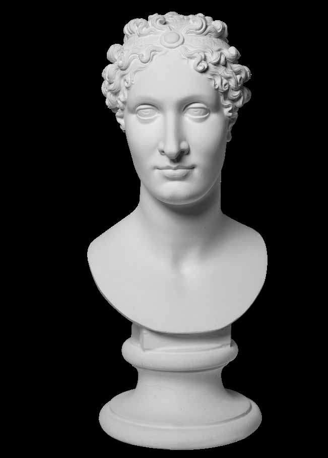 Antonio Canova, Elisa Baciocchi Bonaparte (nach 1812, Gips, 59 x 29 x 26 cm; Sammlung Banca Ifis) Antonio Canova, Elisa Baciocchi Bonaparte (nach 1812, Gips, 59 x 29 x 26 cm; Sammlung Banca Ifis)