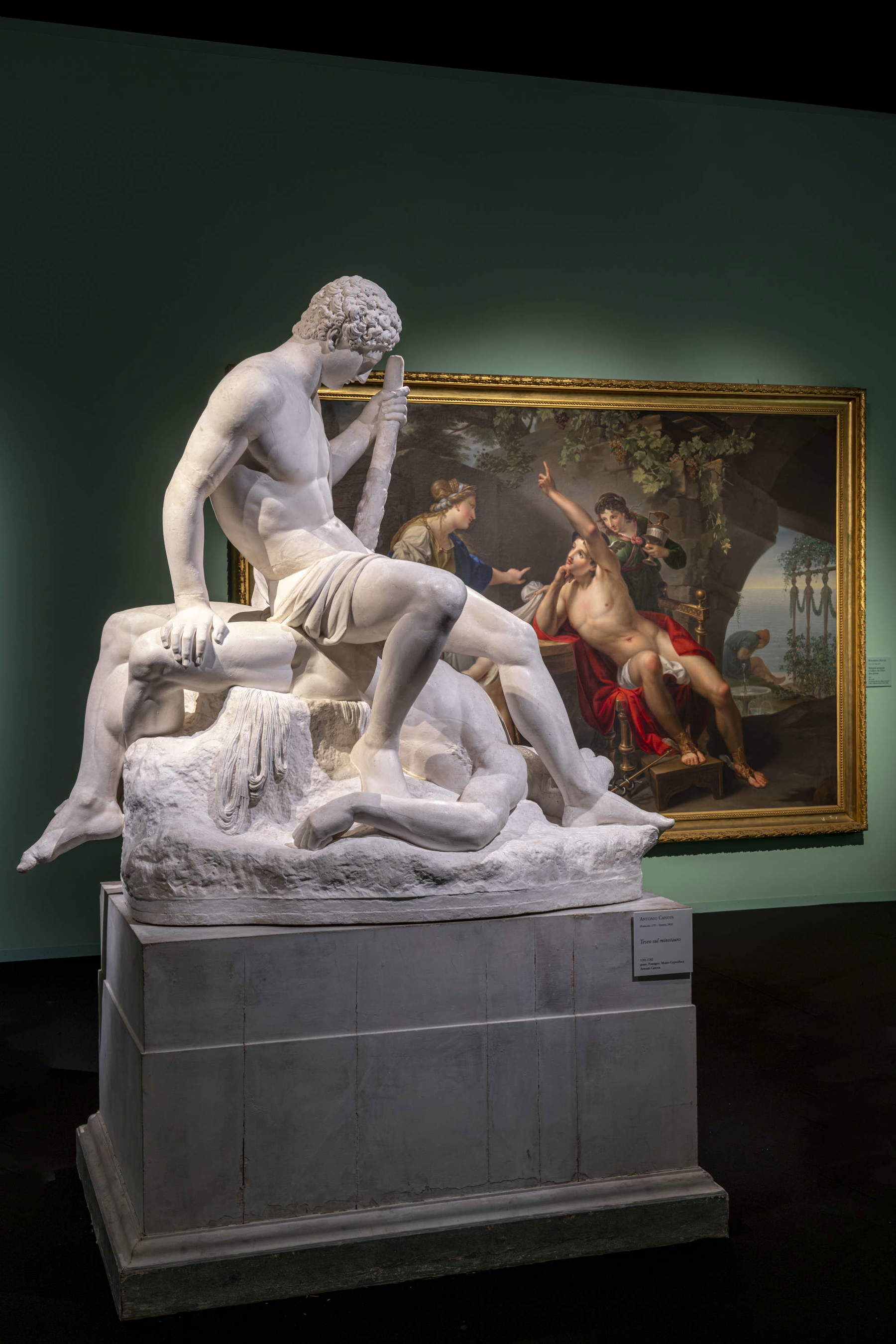 Allestimenti della mostra Antonio Canova e il neoclassicismo a Lucca