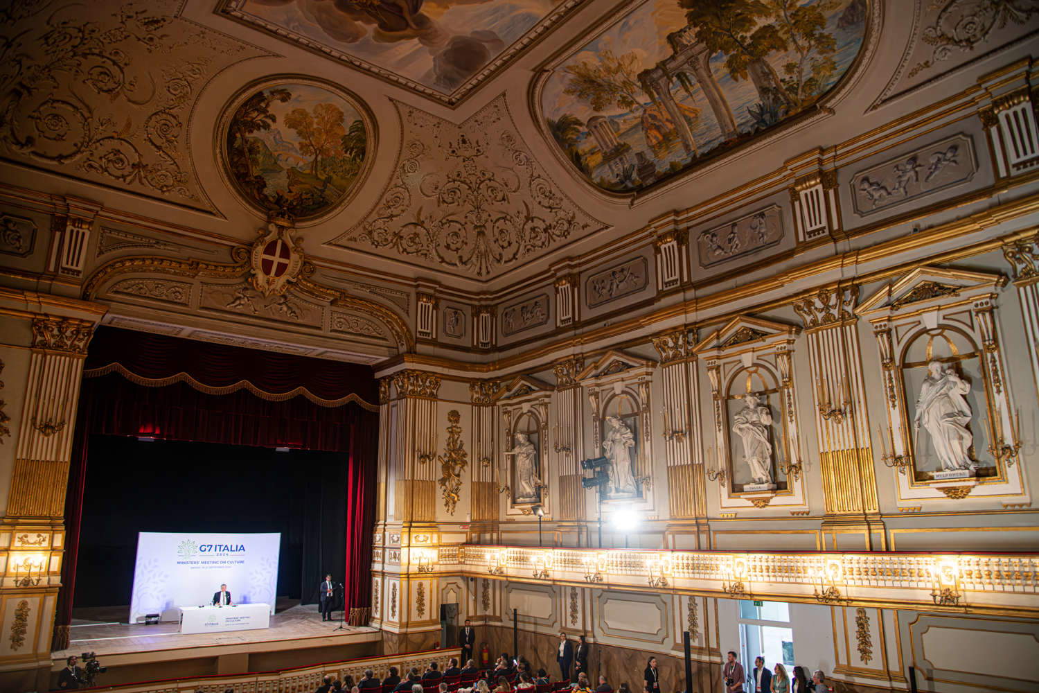 G7 de la culture à Naples G7 de la culture à Naples