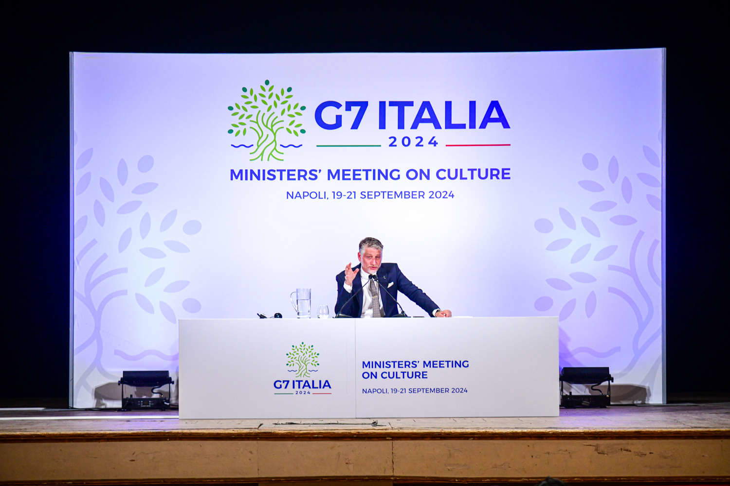 G7 de la culture à Naples G7 de la culture à Naples
