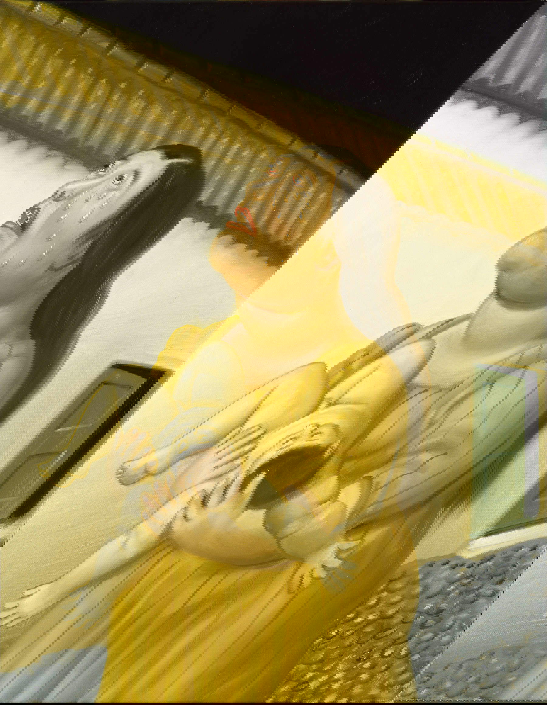 Fernando Botero, Madre e hijo (2004; óleo sobre lienzo, 37,5 x 44 cm; Colección particular)