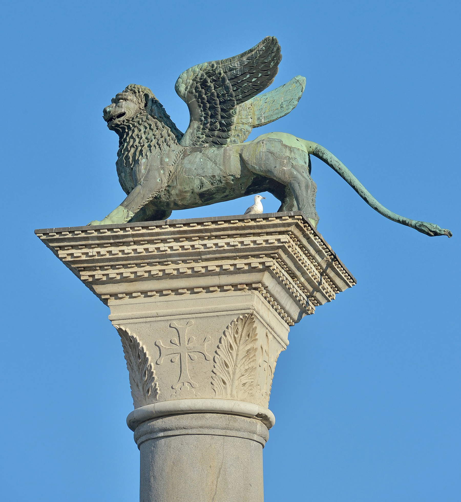 The Lion of St. Mark's Square. Photo: Wolfgang Moroder The Lion of St. Mark's Square. Photo: Wolfgang Moroder
