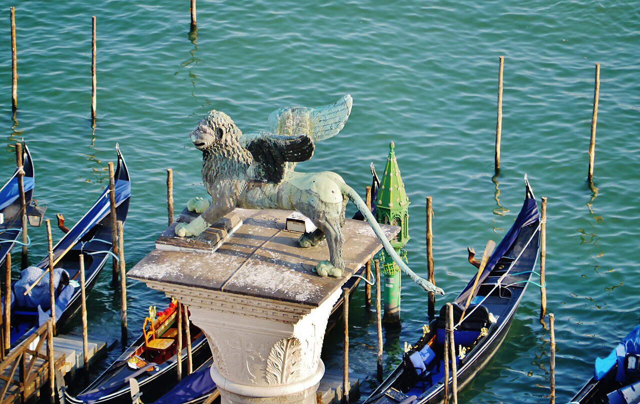 The Lion of St. Mark's Square. Photo: Wikimedia/Zairon The Lion of St. Mark's Square. Photo: Wikimedia/Zairon