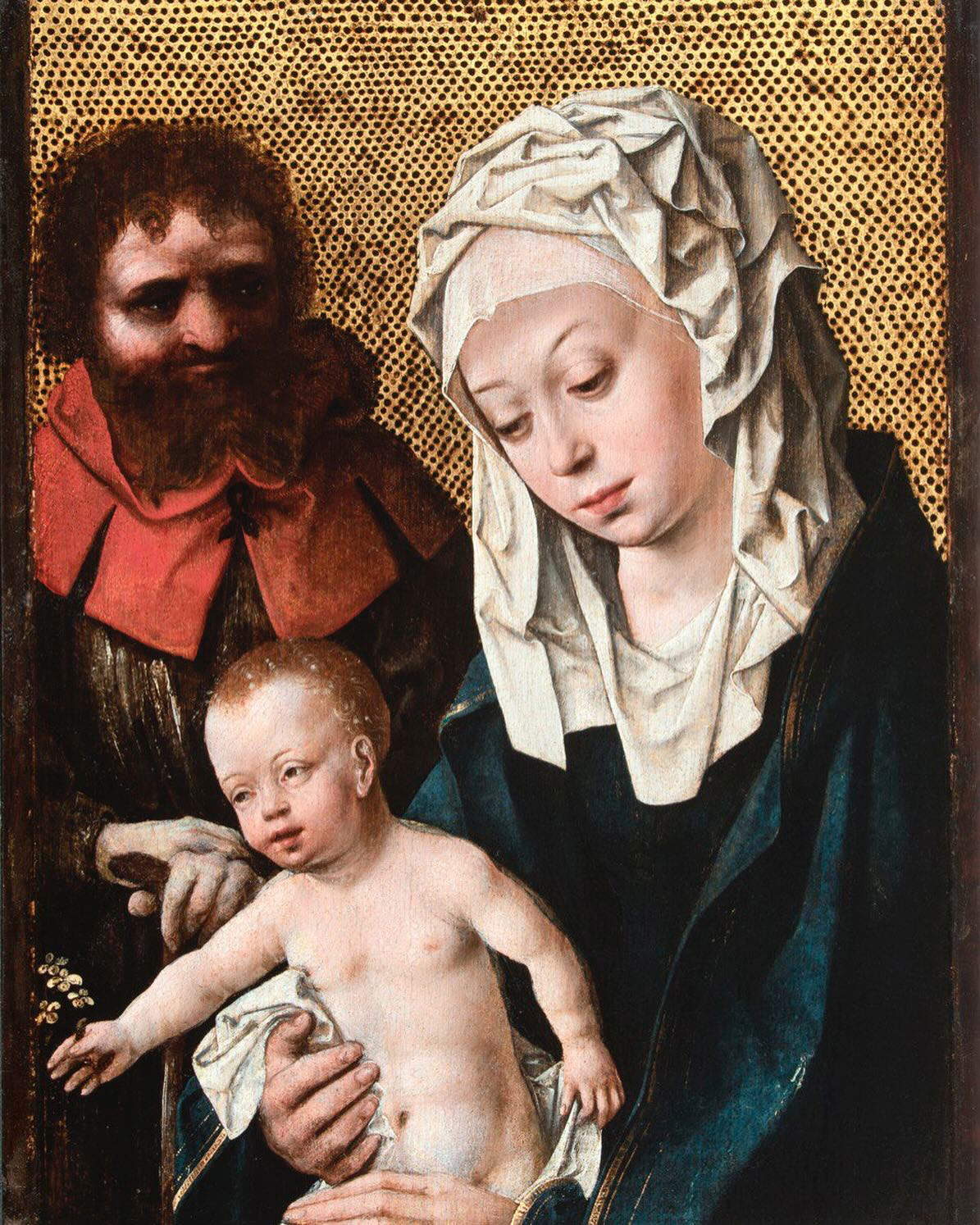 La Sainte Famille du Maître de l'Adoration d'Anvers (Caretto&Occhinegro) La Sainte Famille du Maître de l'Adoration d'Anvers (Caretto&Occhinegro)