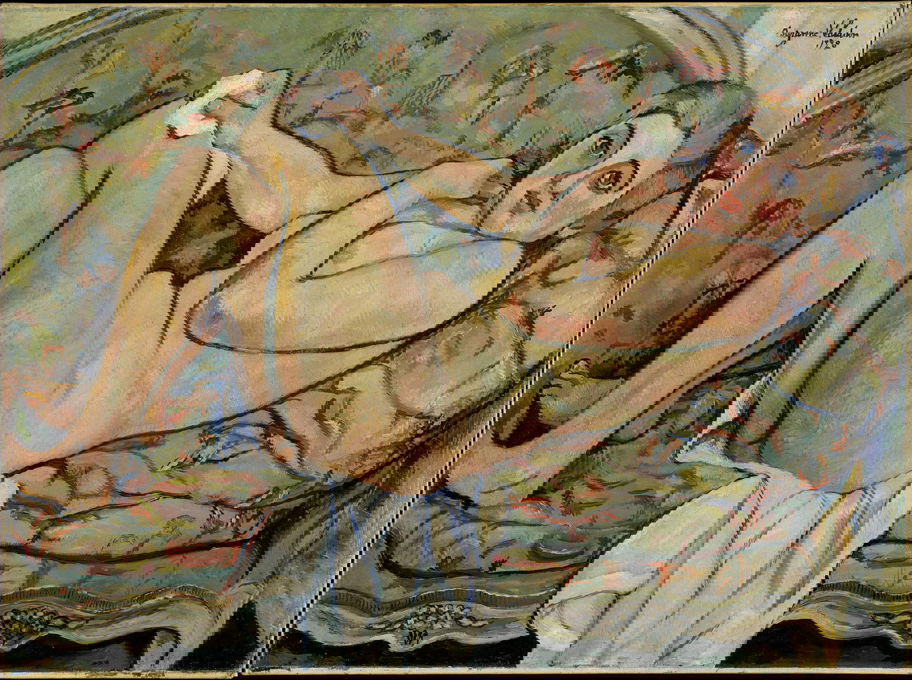 Suzanne Valadon, Nudo sdraiato (1928; olio su tela, 85,4 x 108,3 cm; New York, Metropolitan Museum of Art)