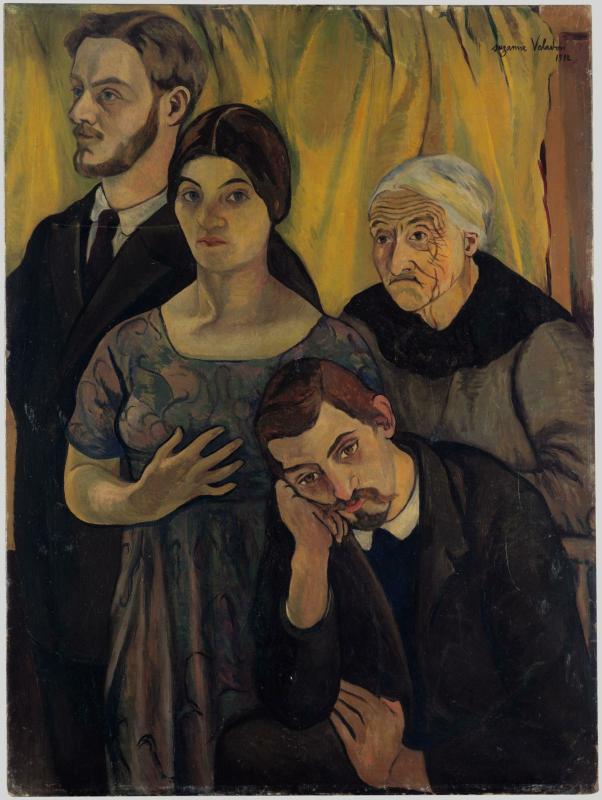 Suzanne Valadon, Ritratti (1912; olio su tela, 97 x 73 cm; Parigi, Centre Pompidou)