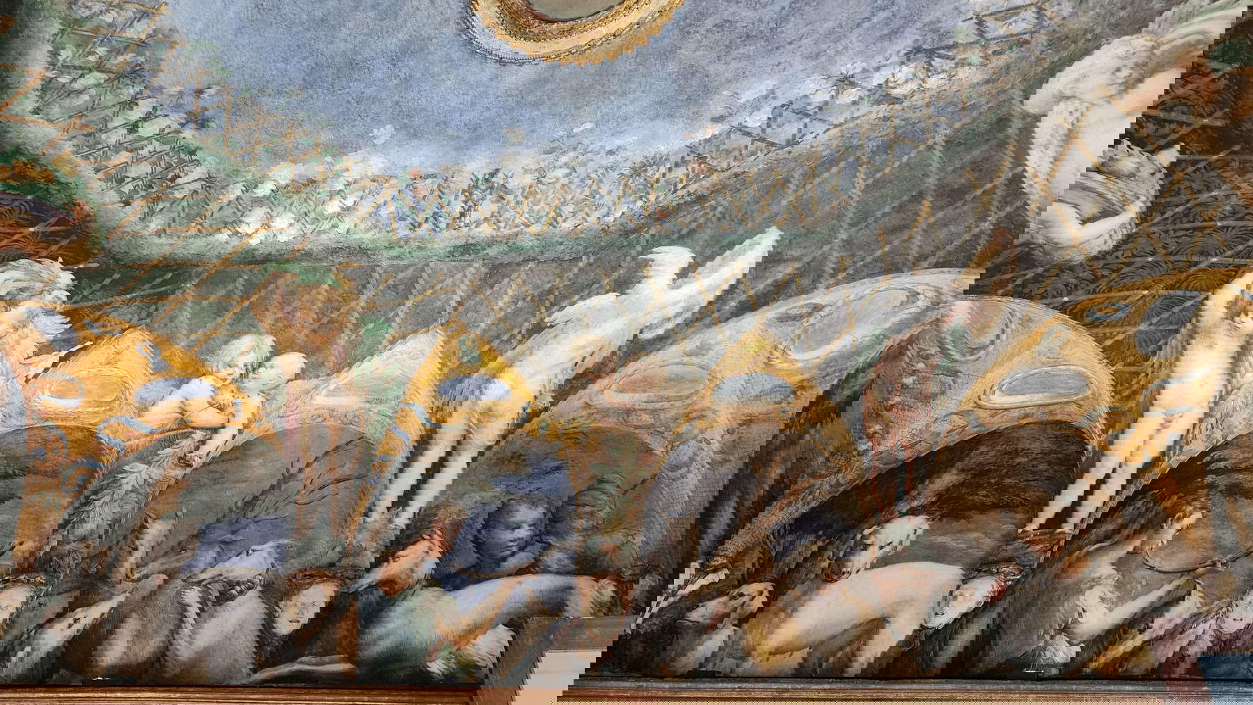 Camera di Paola Gonzaga, le Storie di Diana e Atteone del Parmigianino Camera di Paola Gonzaga, le Storie di Diana e Atteone del Parmigianino