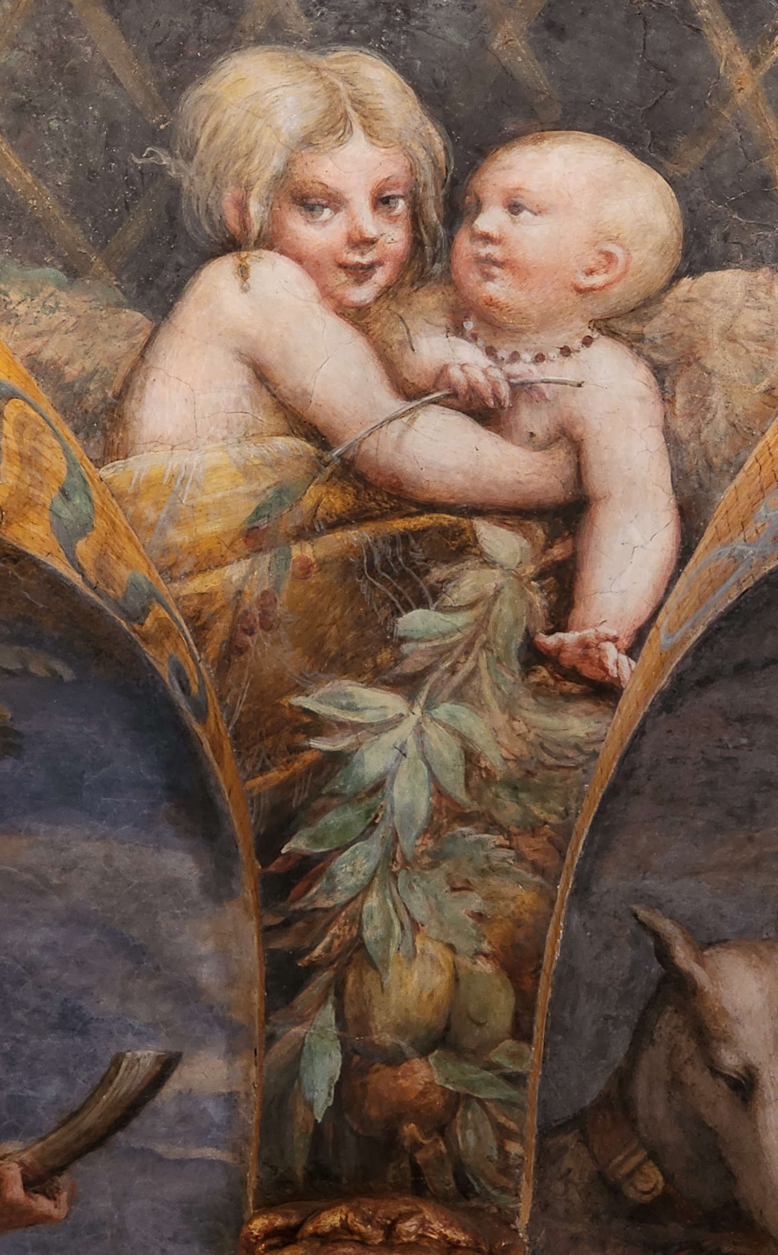 Camera di Paola Gonzaga, le Storie di Diana e Atteone del Parmigianino Camera di Paola Gonzaga, le Storie di Diana e Atteone del Parmigianino