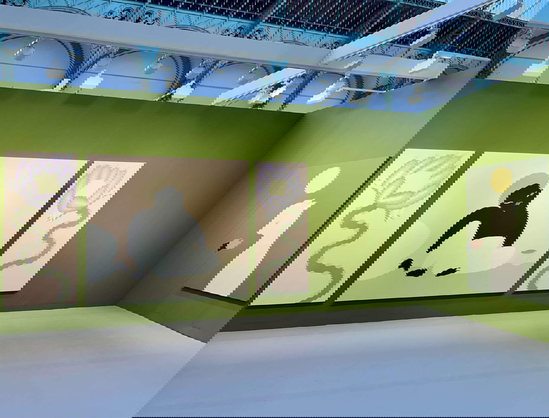 Asuka Anastacia Ogawa in der Galerie Blum, Art Basel Paris, 2024