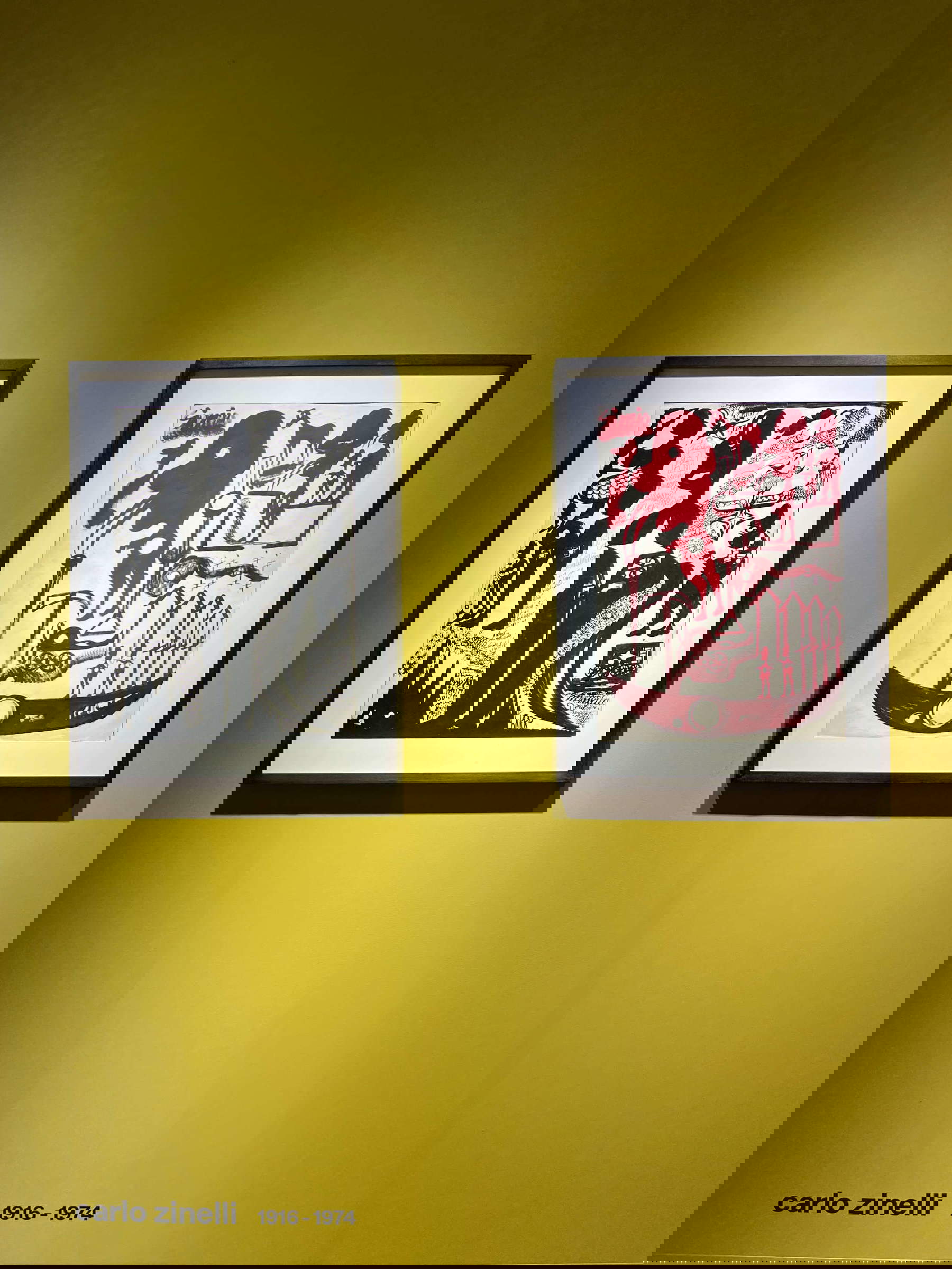 Zinelli in der Galerie Christian Berst, Art Basel Paris, 2024