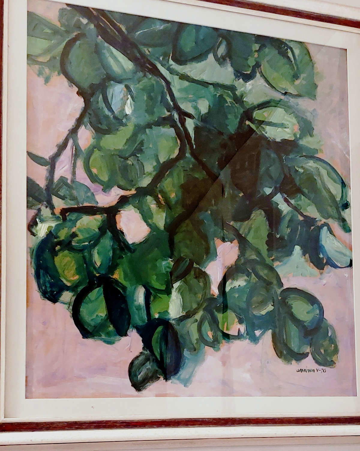 Andrea Baboni, Hazel Branch (1968 ; huile)