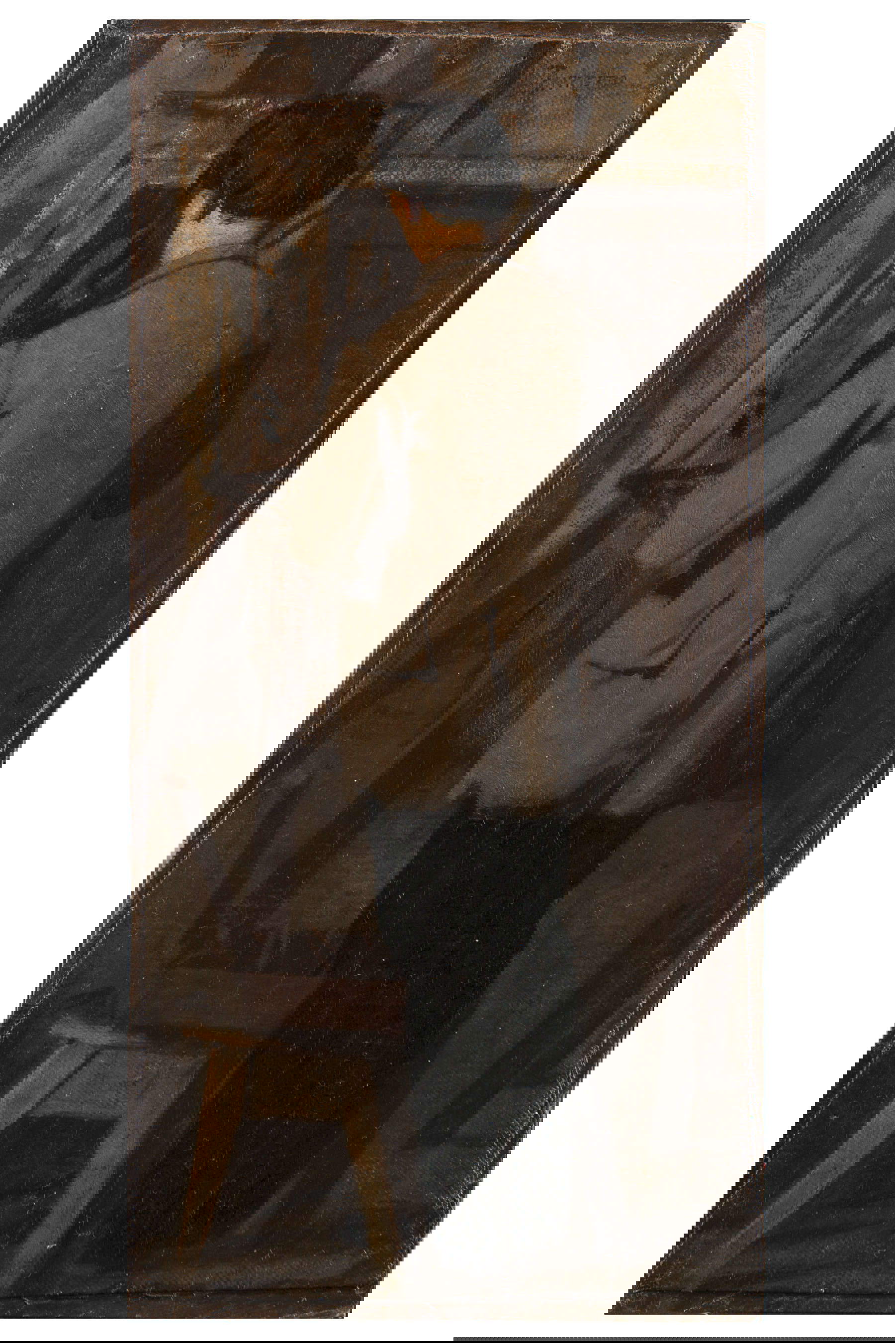 Giacomo Favretto, Peintre au chevalet (1871)