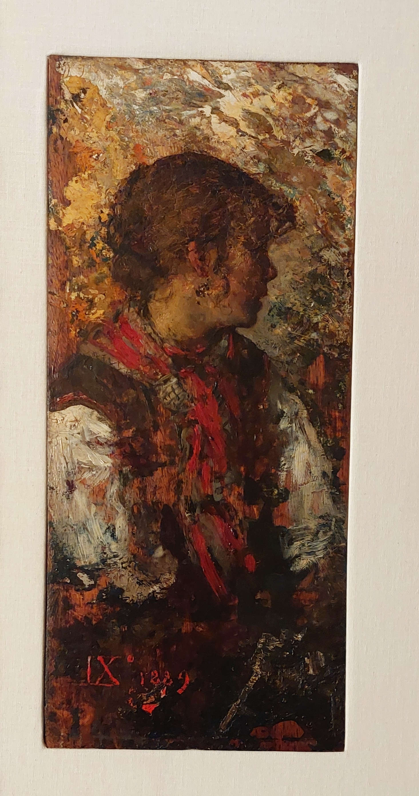 Luigi Nono, Popolana in Profile (1889)