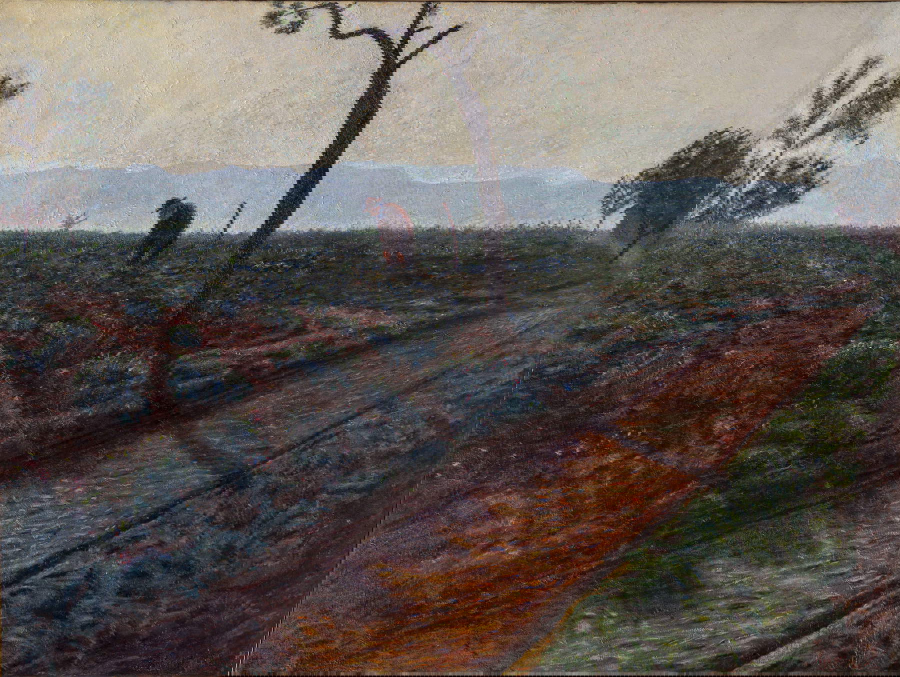 Matteo Olivero, La moisson (1910)