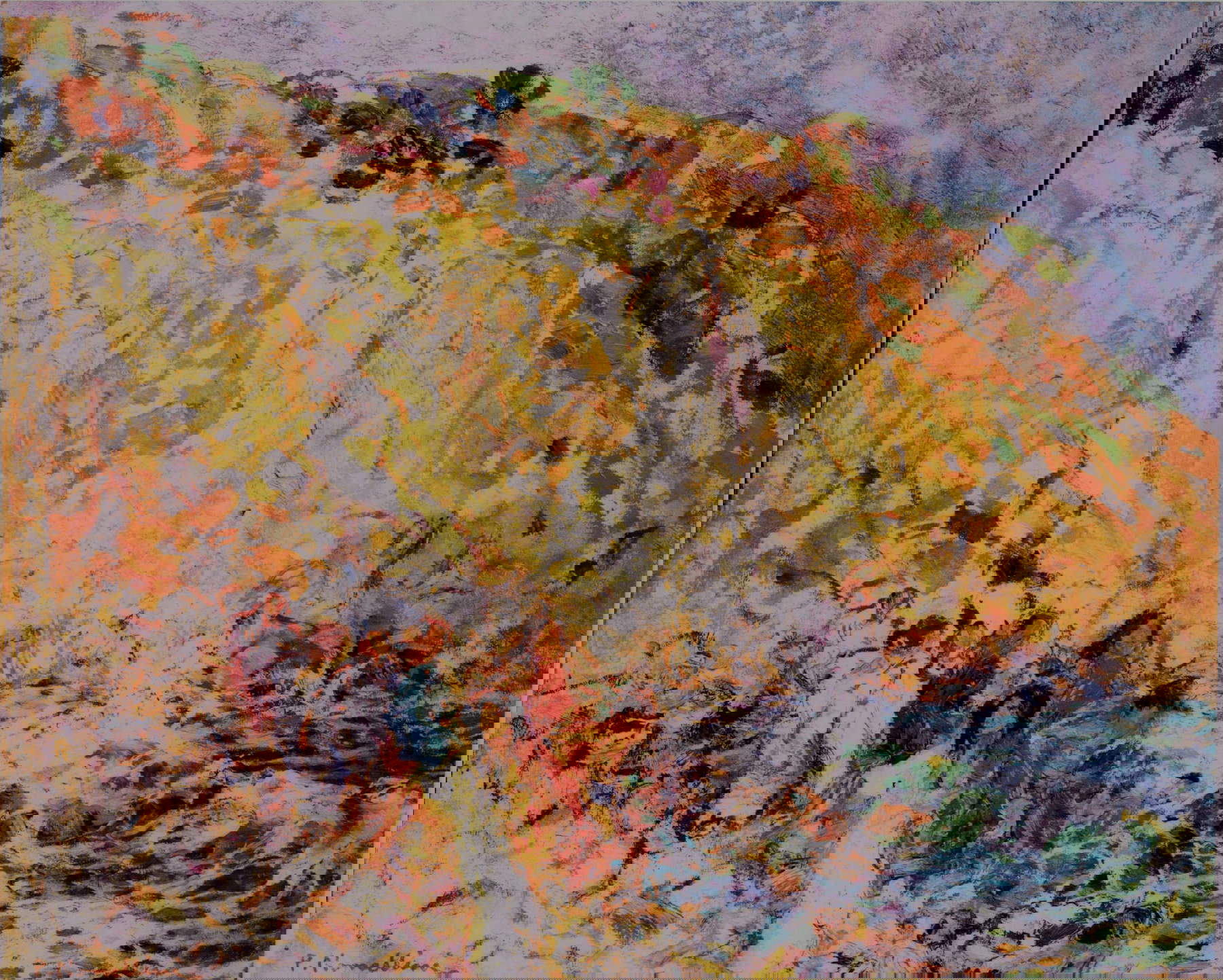 Plinio Nomellini, Baigneurs à Quercianella (1924)