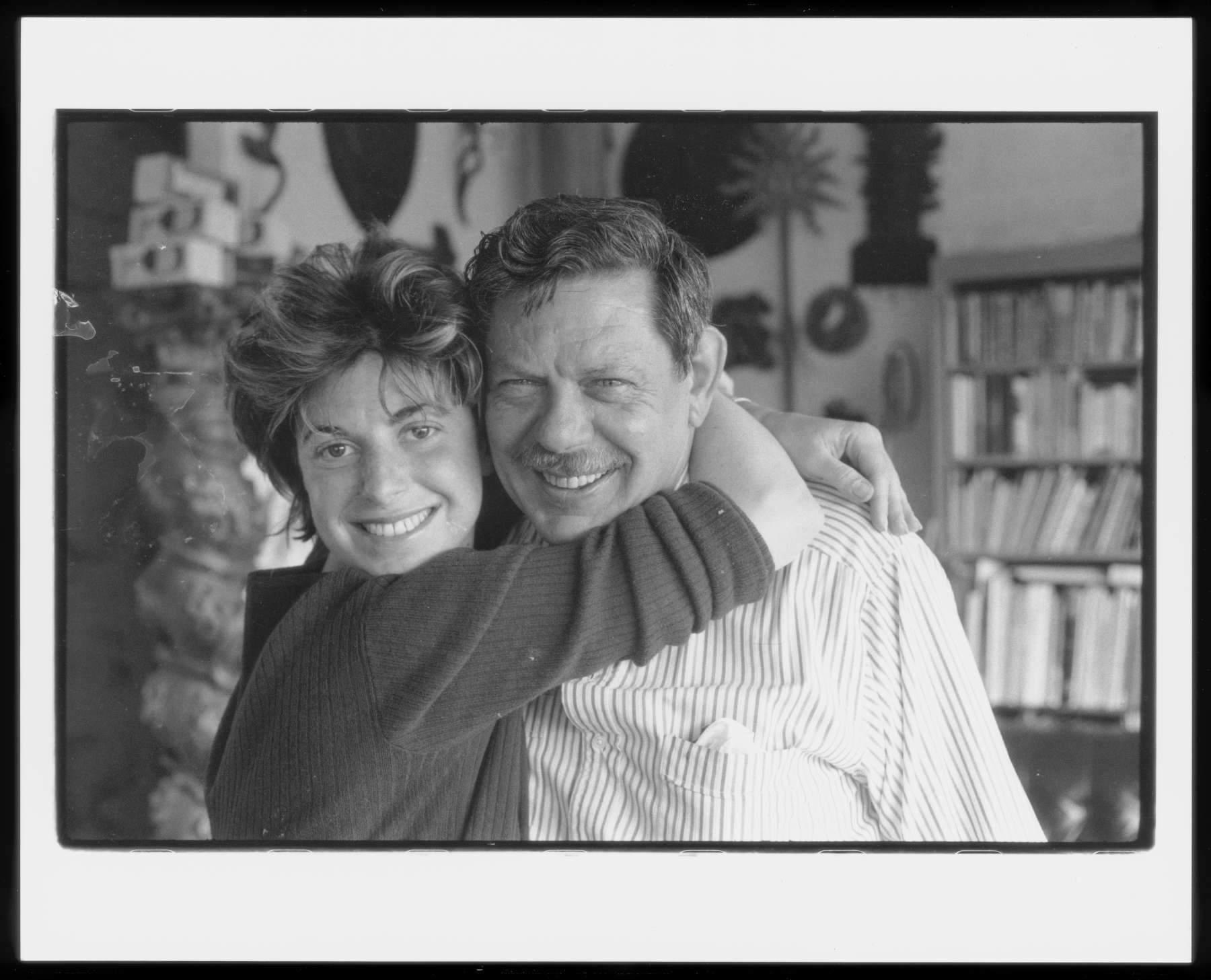 Helen Frankenthaler con Robert Motherwell Helen Frankenthaler con Robert Motherwell