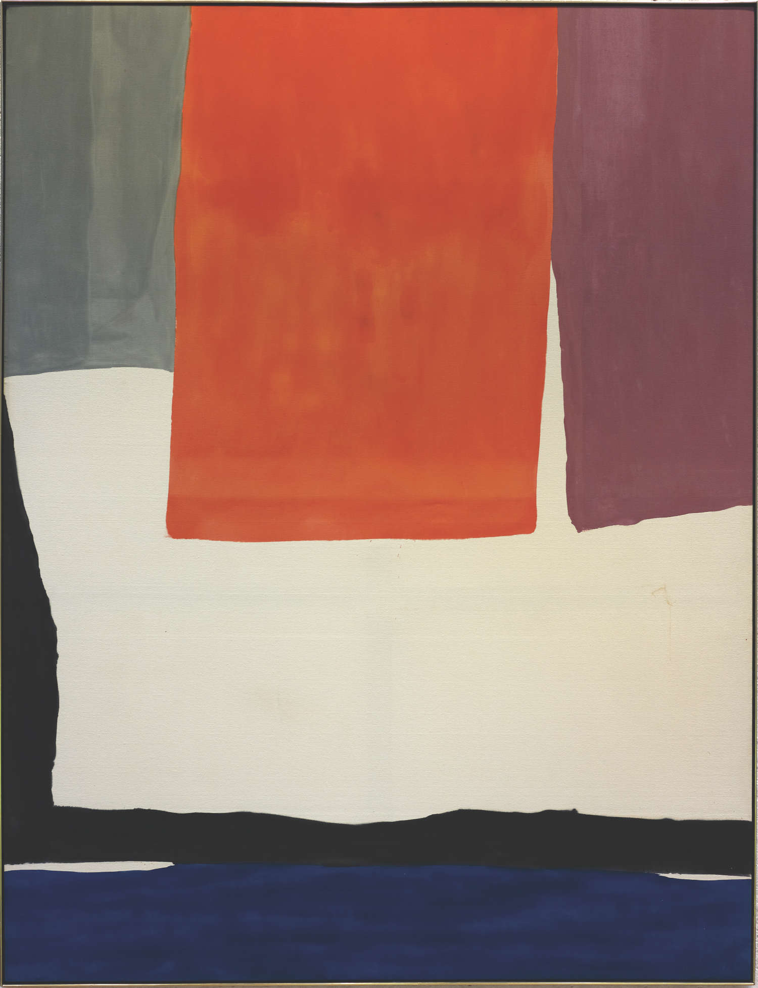 Helen Frankenthaler, The Human Edge (1967; acrilico su tela, 314,9 × 237,1 cm; Syracuse, Everson Museum of Art) © 2024 Helen Frankenthaler Foundation, Inc. / Artists Rights Society (ARS), New York Helen Frankenthaler, The Human Edge (1967; acrilico su tela, 314,9 × 237,1 cm; Syracuse, Everson Museum of Art) © 2024 Helen Frankenthaler Foundation, Inc. / Artists Rights Society (ARS), New York