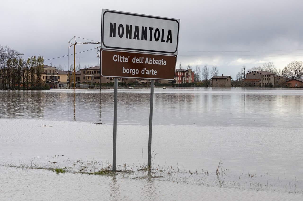 Die Emilia-Flut von 2023. Foto: Cesare Barillà Die Emilia-Flut von 2023. Foto: Cesare Barillà