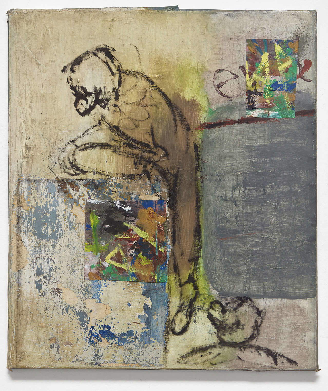 Marco Salvetti, st (24_06) (2024 ; huile sur papier appliquée sur toile, 39 x 47 cm) Marco Salvetti, st (24_06) (2024 ; huile sur papier appliquée sur toile, 39 x 47 cm)