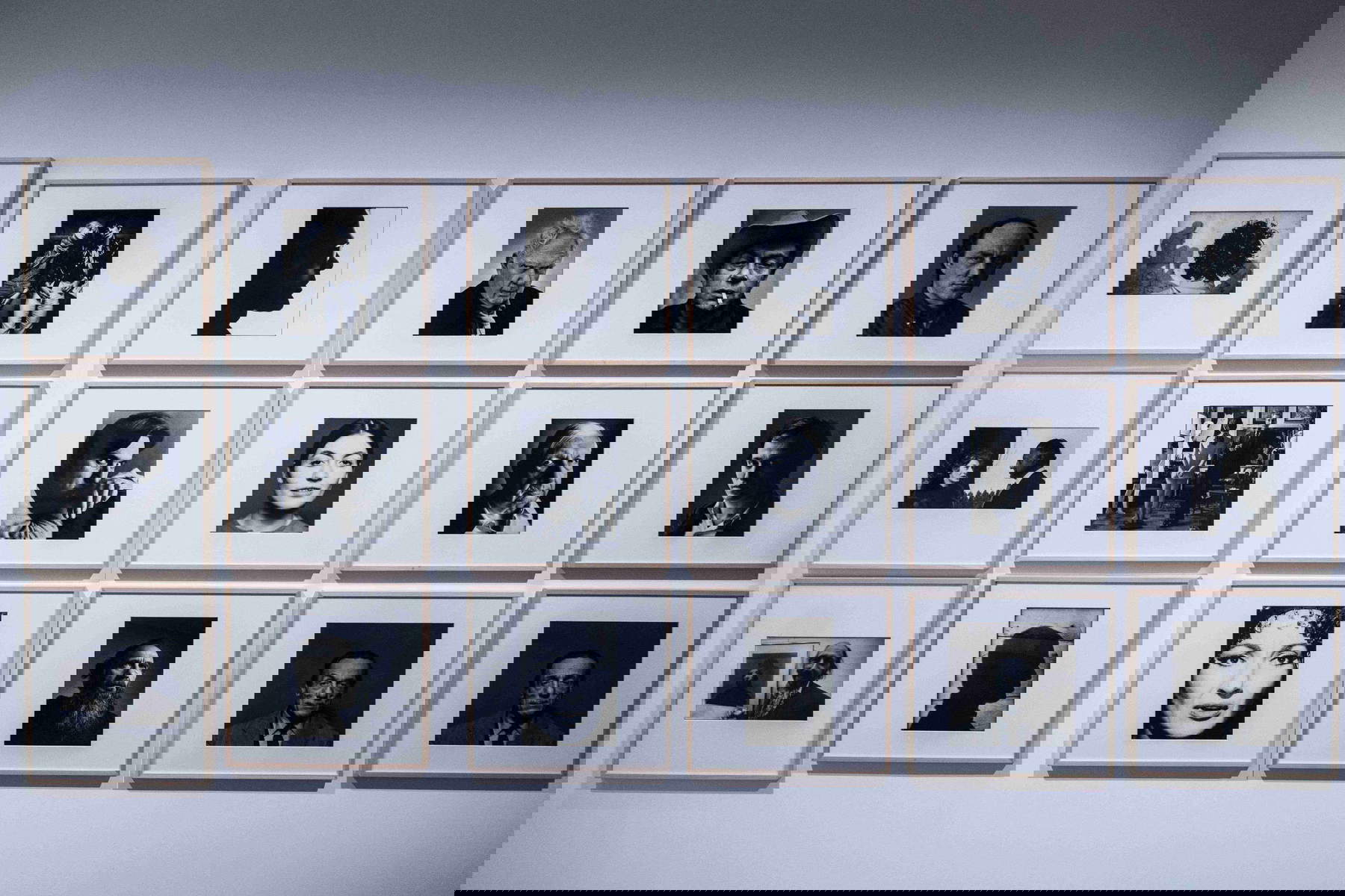 Arrangements of the exhibition Ugo Mulas. The photographic operation. Photo: Giorgio Galimberti