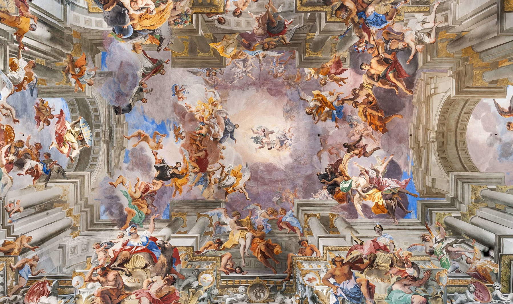 Il capolavoro di Andrea Pozzo: la Gloria di Sant'Ignazio a Roma