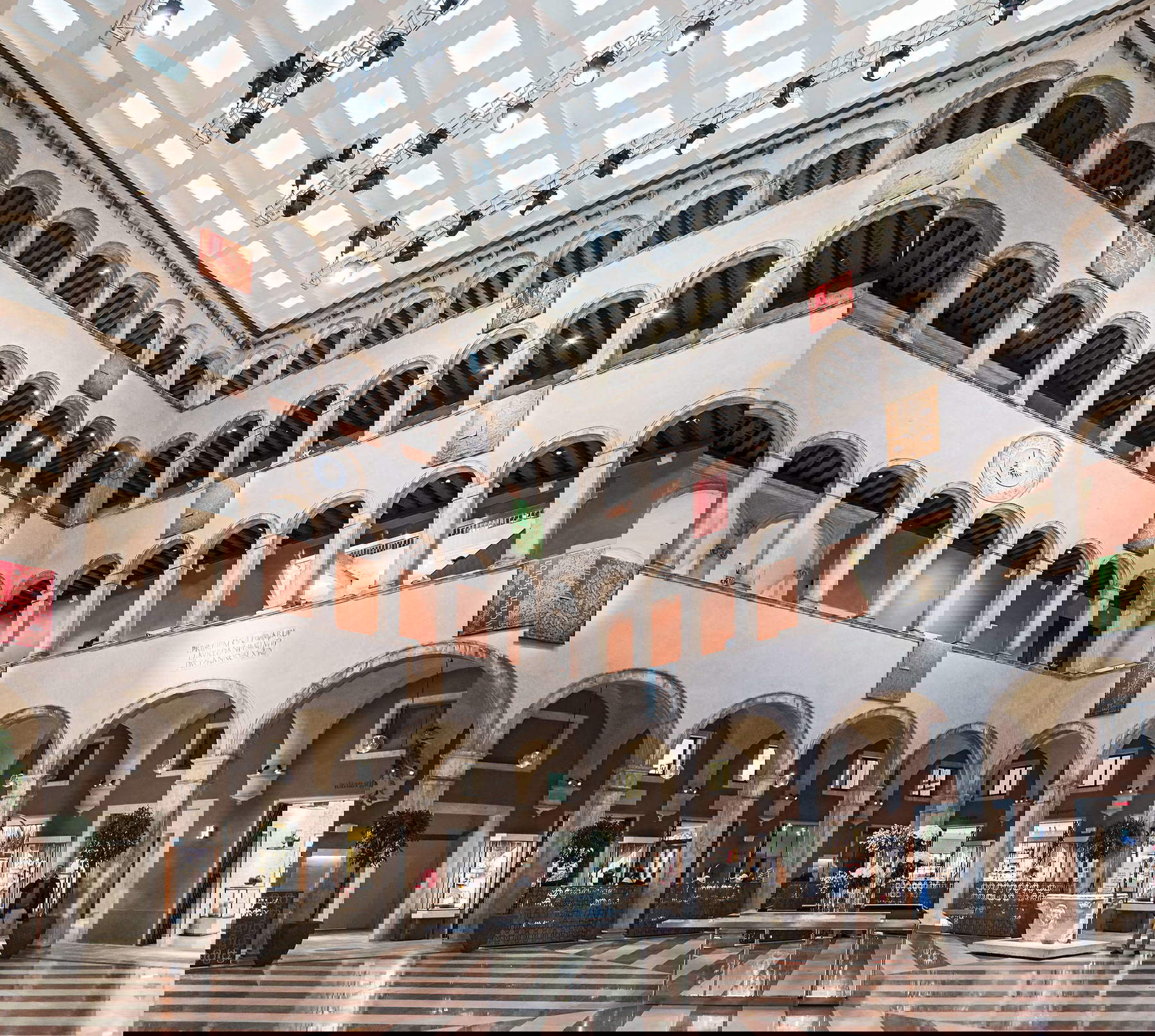 Inner courtyard, after restoration