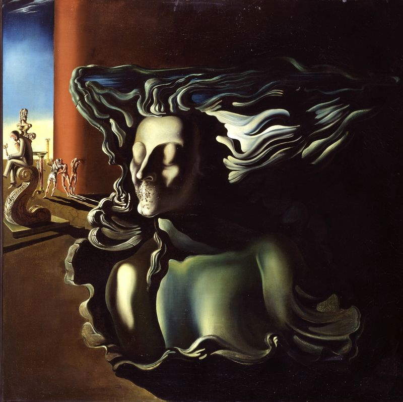 Salvador Dalí, Le rêve (c. 1930; oil on canvas, 96 x 96 cm; Cleveland, The Cleveland Museum of Art) Salvador Dalí, Le rêve (c. 1930; oil on canvas, 96 x 96 cm; Cleveland, The Cleveland Museum of Art)