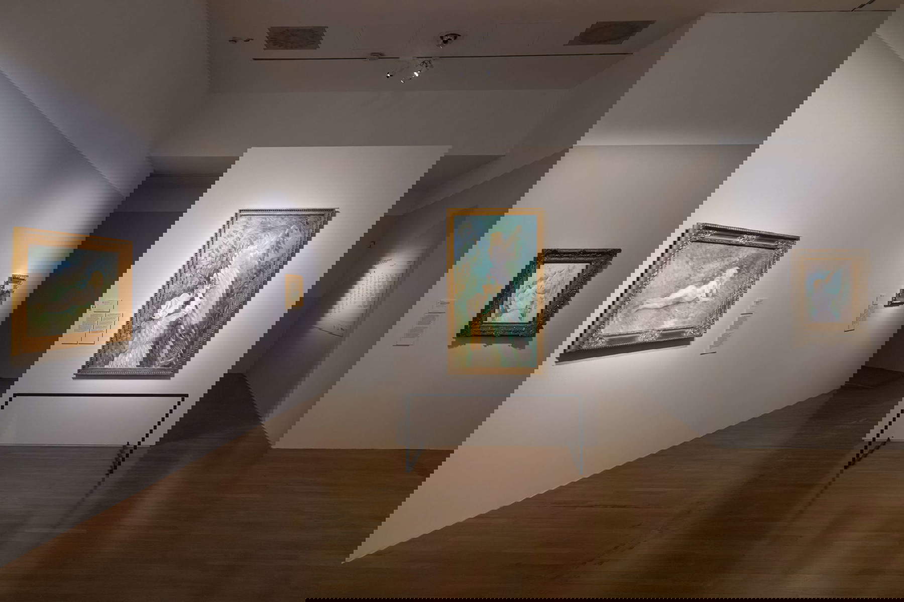 Installation der Ausstellung Berthe Morisot, Impressionistische Malerin in Turin. Foto: Perottino Installation der Ausstellung Berthe Morisot, Impressionistische Malerin in Turin. Foto: Perottino