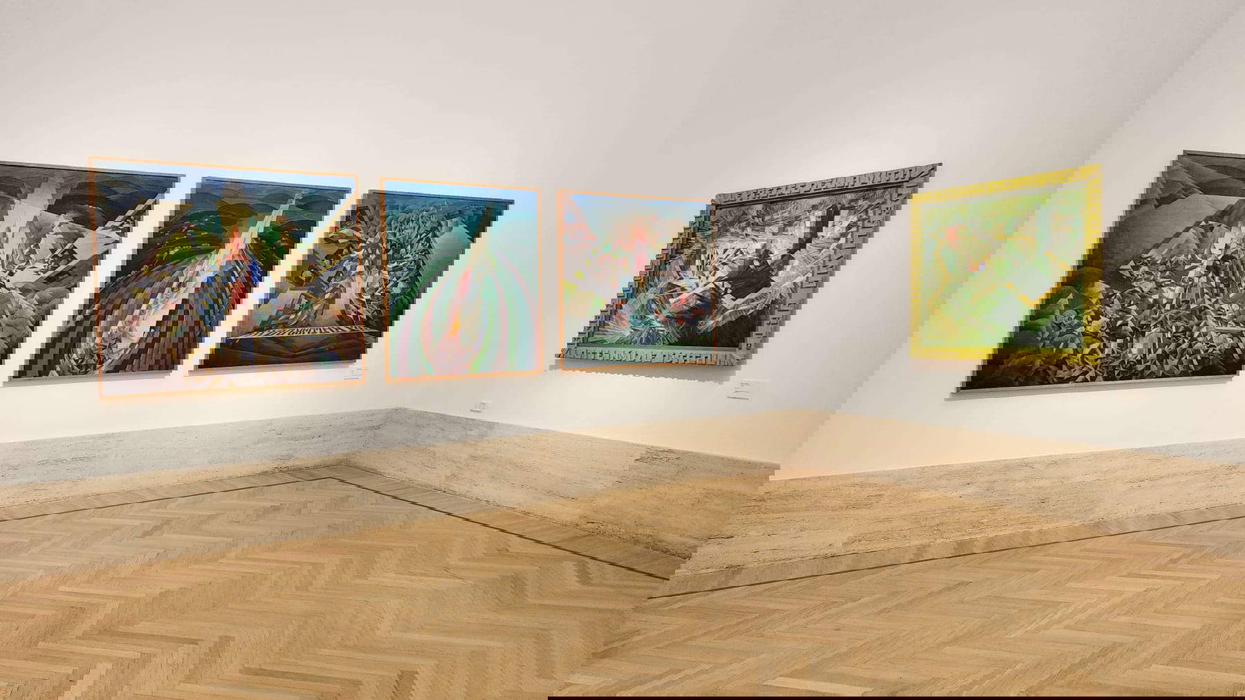 Arrangements for the exhibition The Time of Futurism. Photo: Finestre Sull'Arte Arrangements for the exhibition The Time of Futurism. Photo: Finestre Sull'Arte