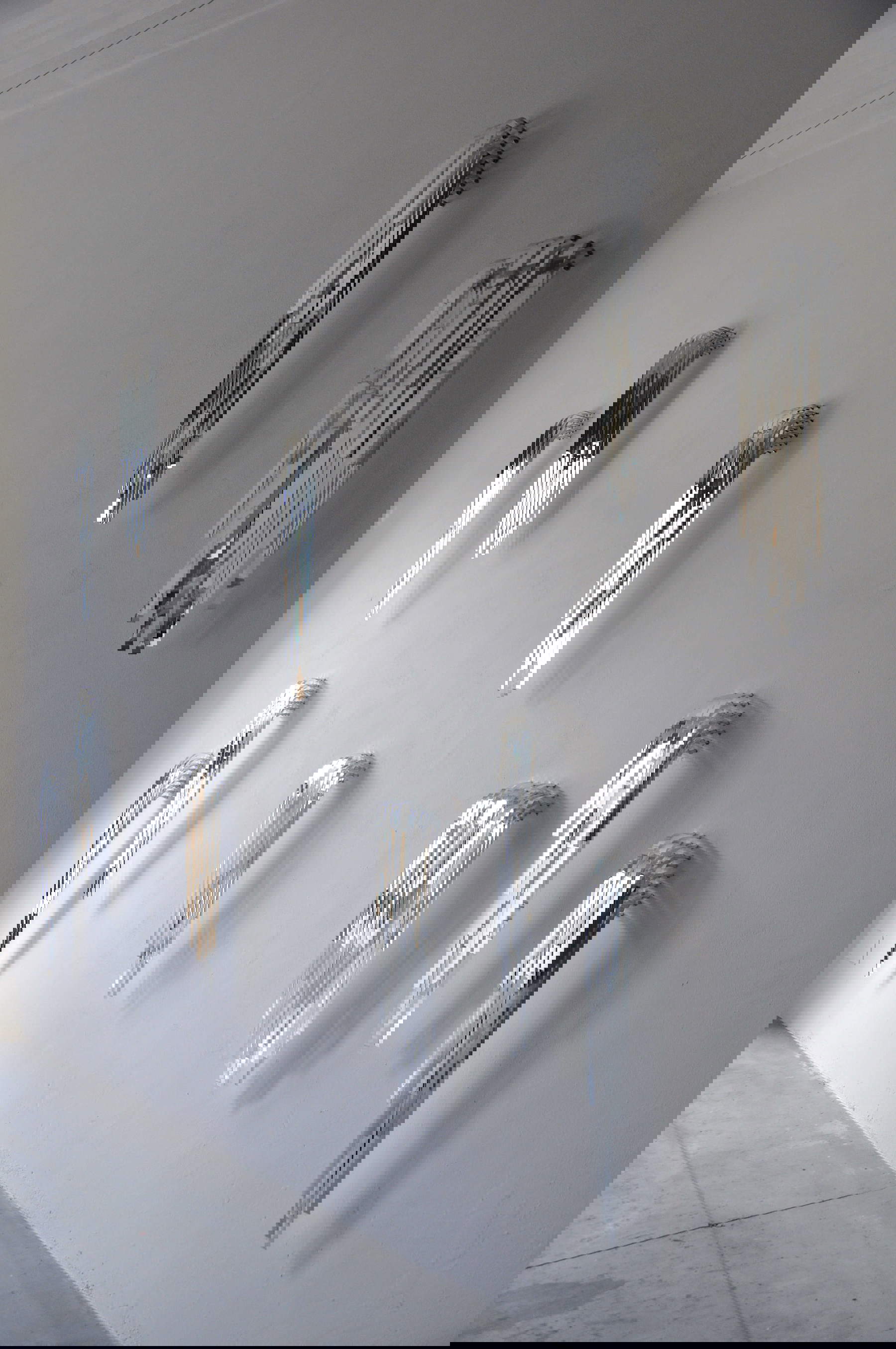 Andrea Marini, Flows (2011; mirror plastic 220 x 310 x 10 cm) Andrea Marini, Flows (2011; mirror plastic 220 x 310 x 10 cm)