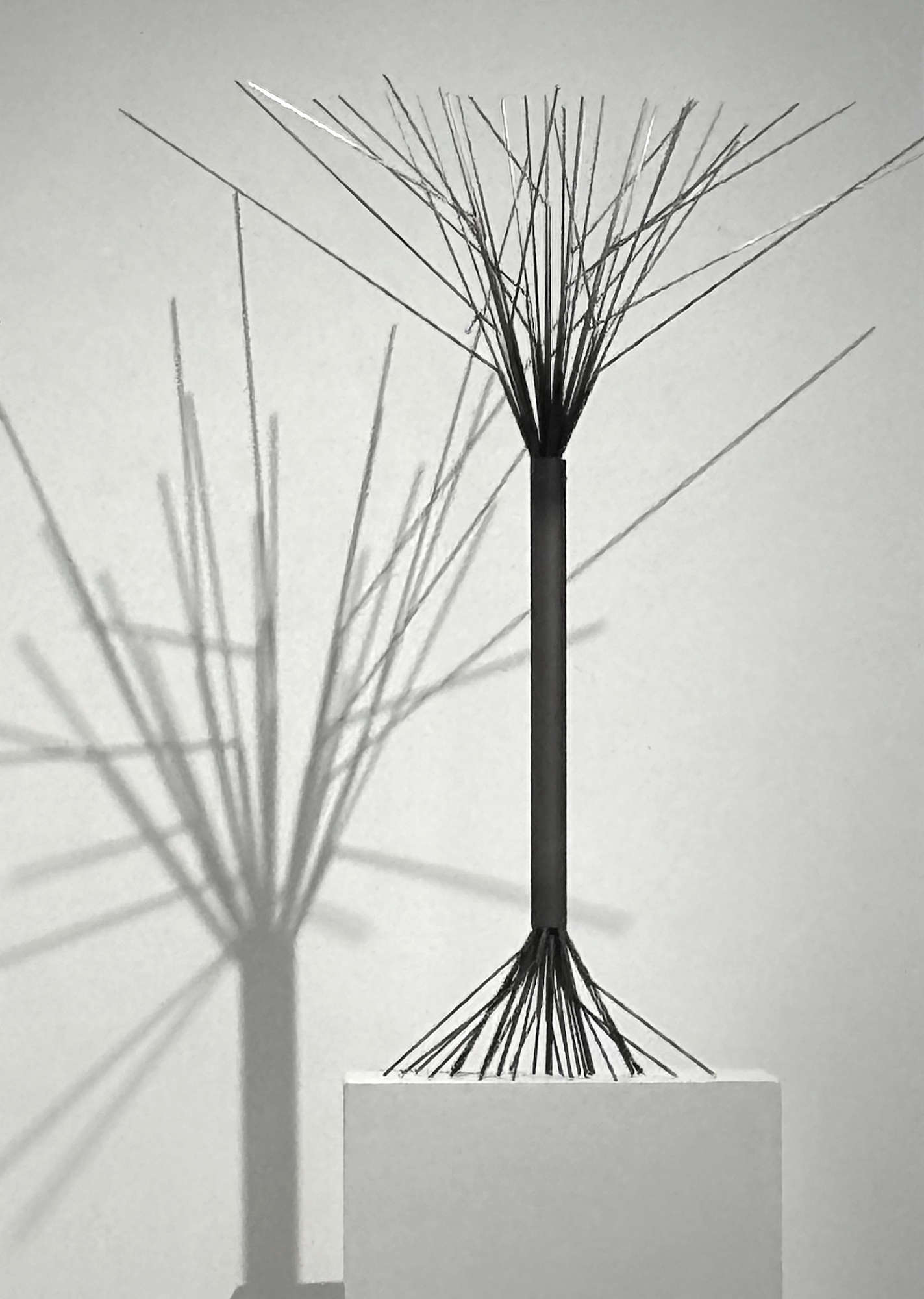 Andrea Marini, Tubalbero (2024; iron, PVC, aluminum, acrylic enamel 138 x 130 x 120 cm) Andrea Marini, Tubalbero (2024; iron, PVC, aluminum, acrylic enamel 138 x 130 x 120 cm)
