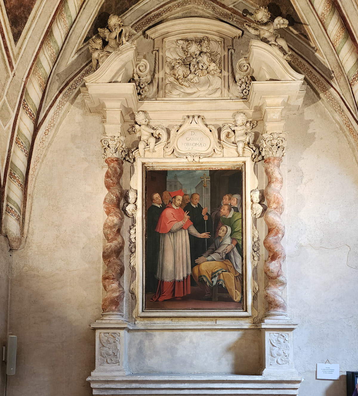 Der dem heiligen Karl Borromäus geweihte Altar Der dem heiligen Karl Borromäus geweihte Altar