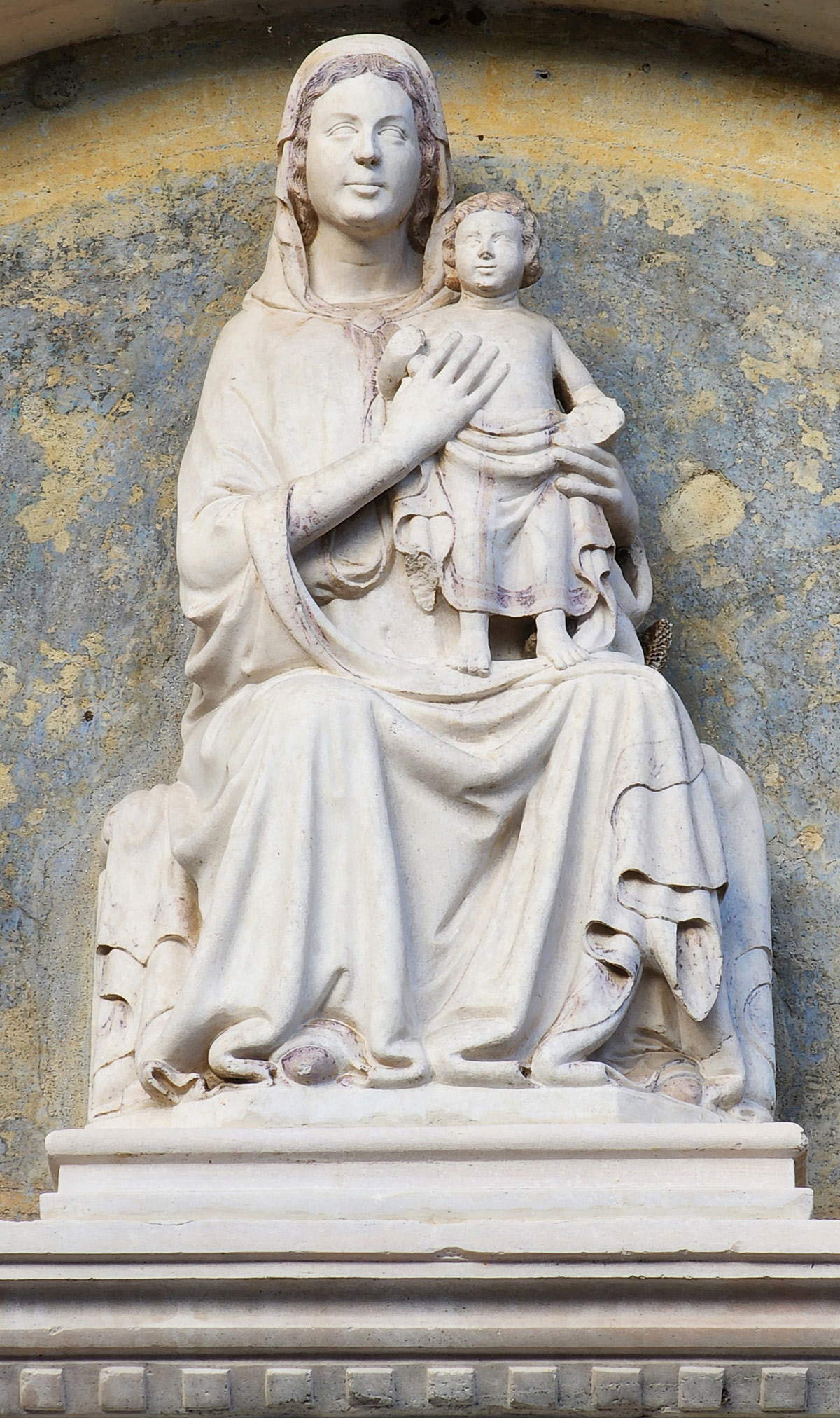 Meister von Viboldone, Madonna mit Kind Meister von Viboldone, Madonna mit Kind