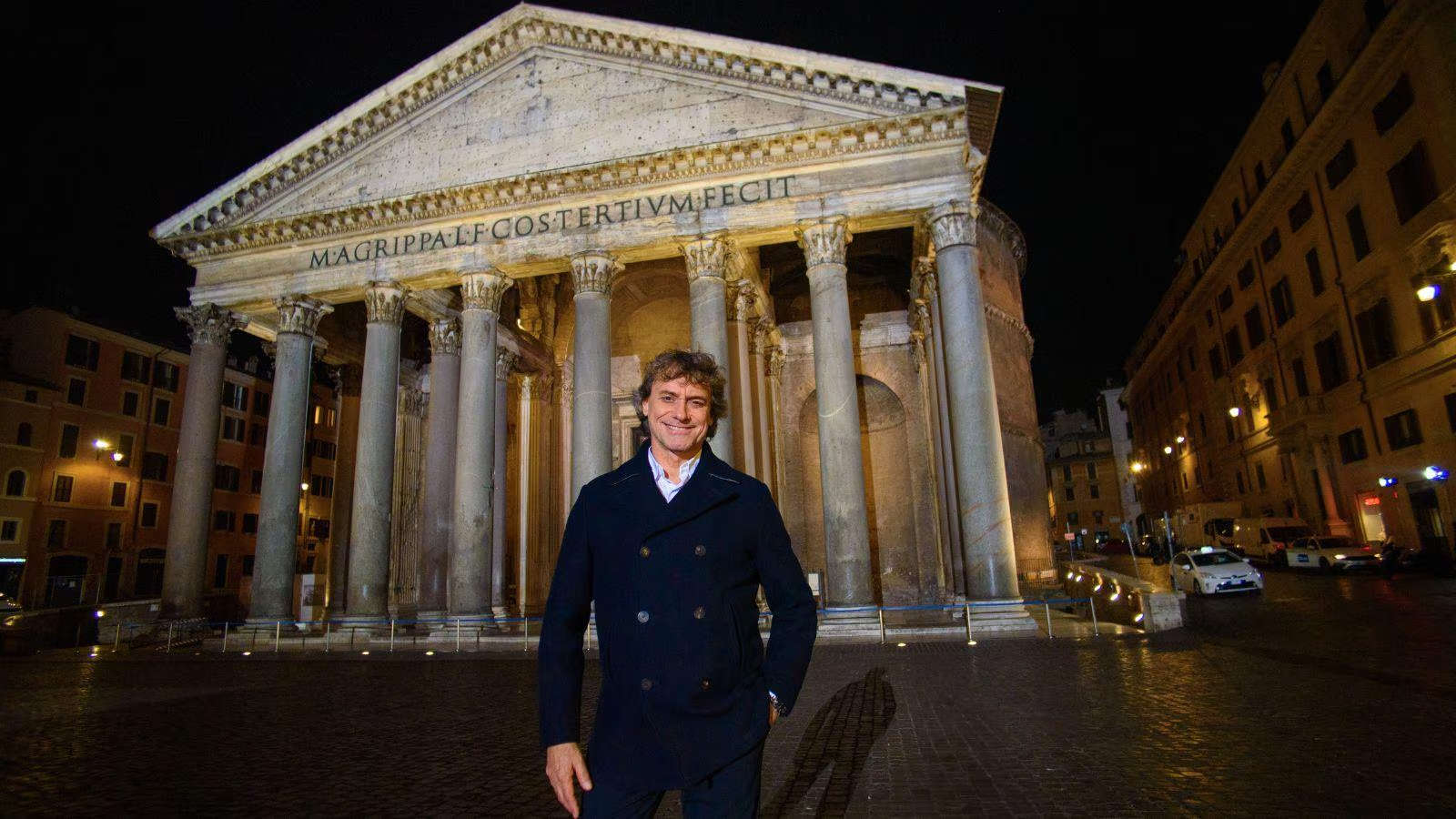 Tonight in Rome with Alberto Angela