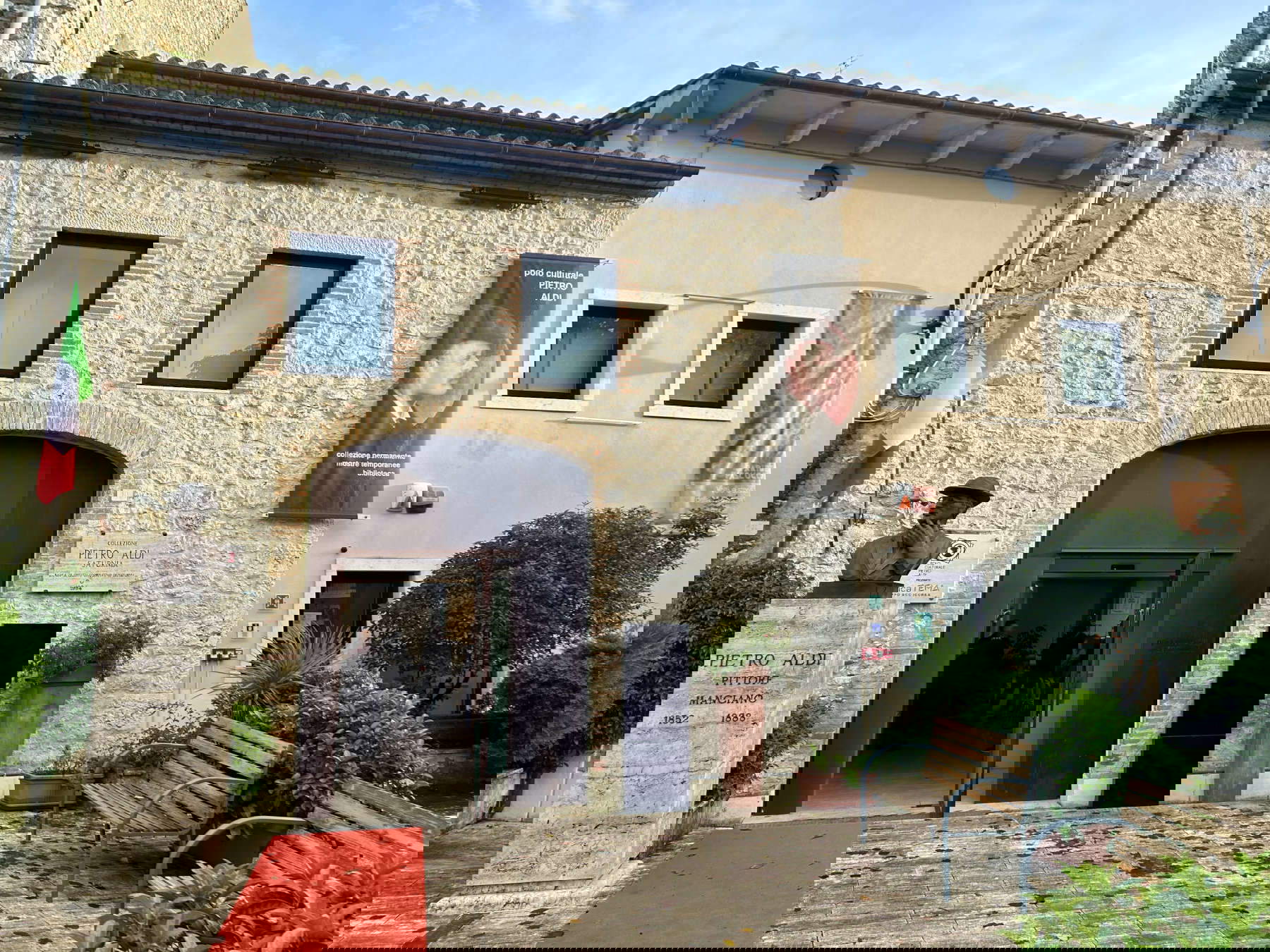 Exterior del Polo Pietro Aldi Exterior del Polo Pietro Aldi