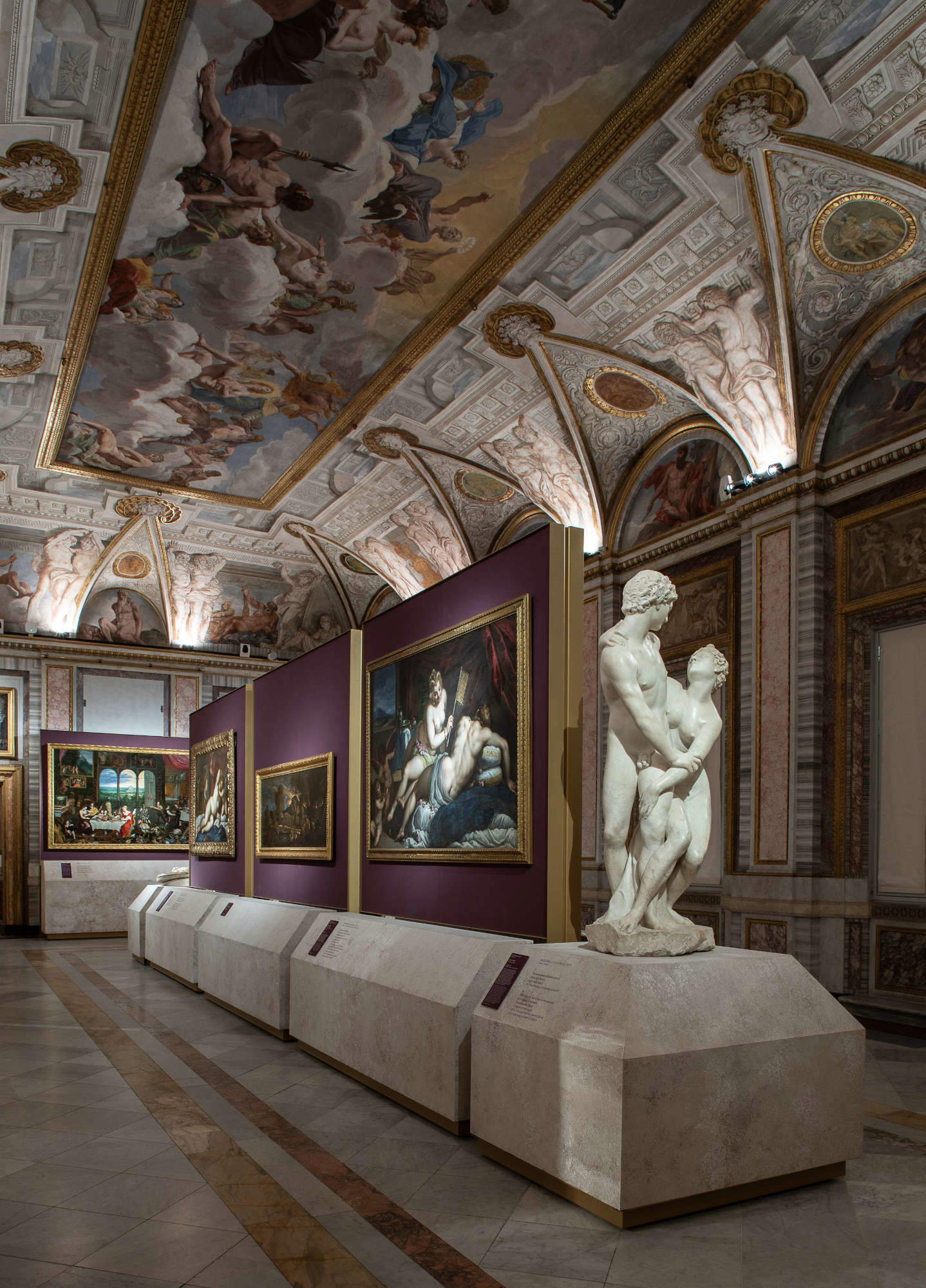 Arrangements for the exhibition Poetry and Painting in the Seventeenth Century. Giovan Battista Marino and the marvelous passion Arrangements for the exhibition Poetry and Painting in the Seventeenth Century. Giovan Battista Marino and the marvelous passion